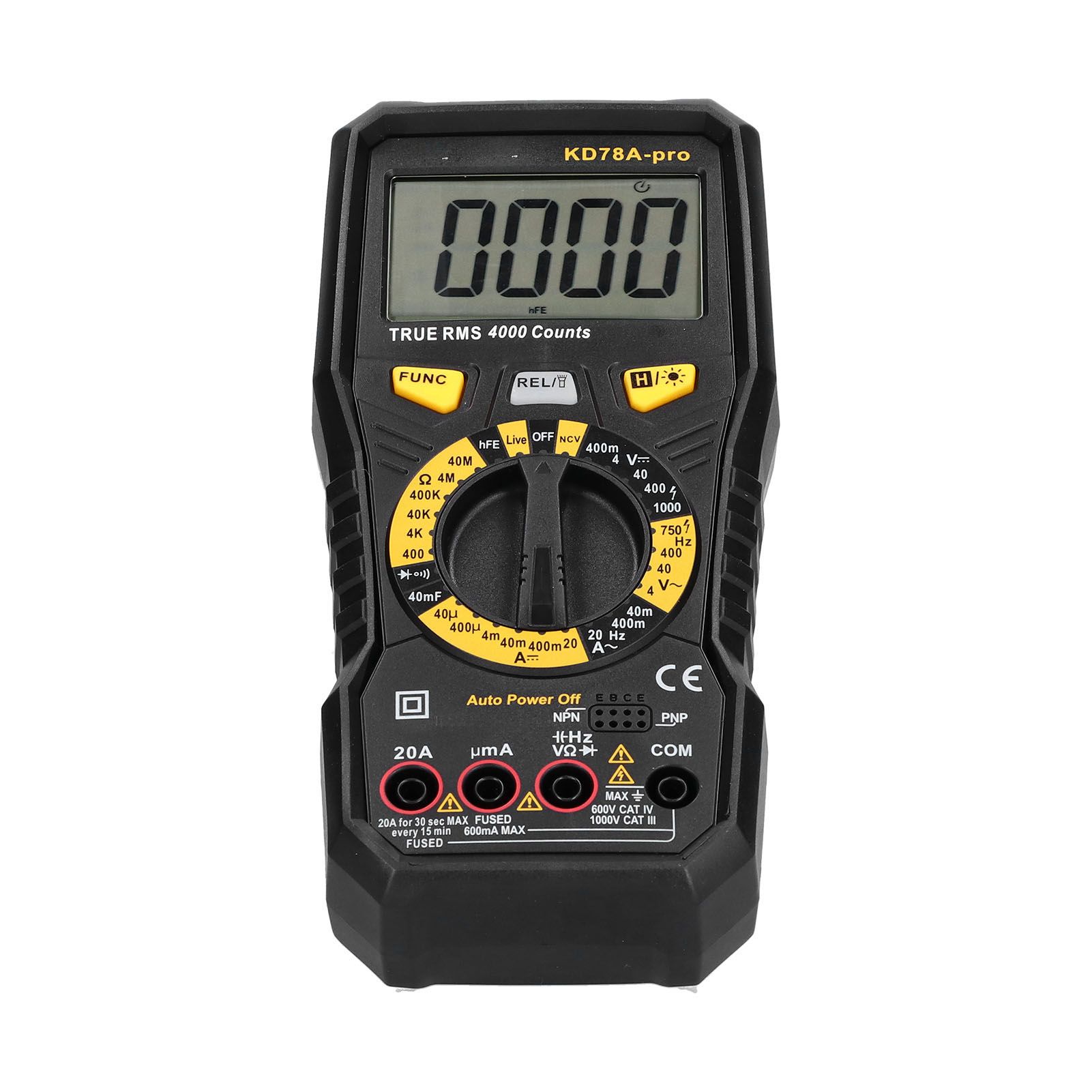 Multifunction Digital Multimeter True RMS Intelligent LCD Autoranging view 6