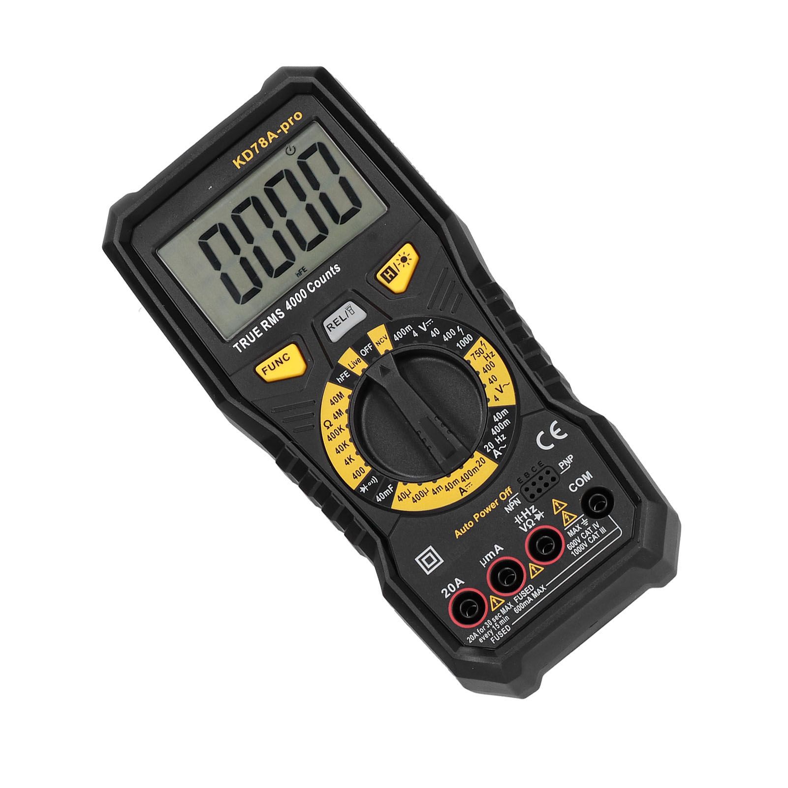Multifunction Digital Multimeter True RMS Intelligent LCD Autoranging view 10
