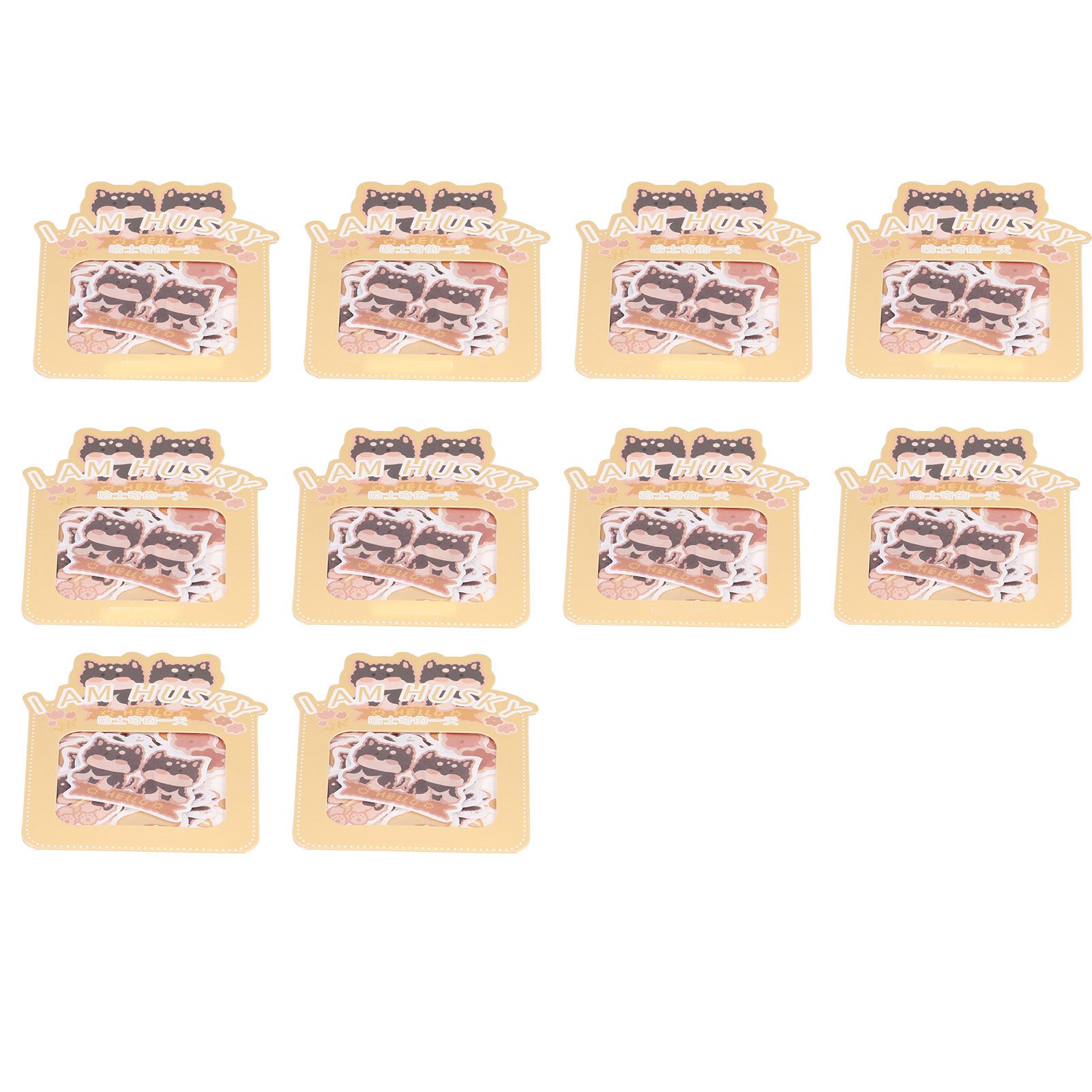 Sticker 10PCS EcoFriendly Paper Material Waterproof Dustproof Easy to Tear view 3