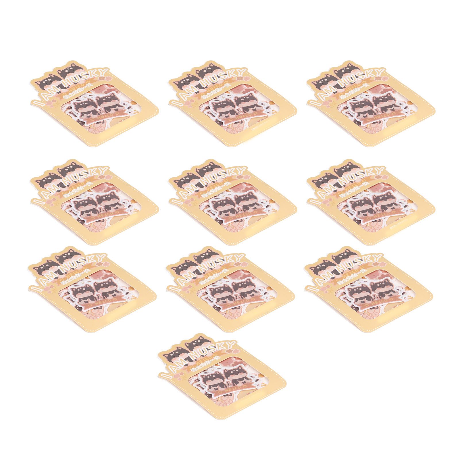 Sticker 10PCS EcoFriendly Paper Material Waterproof Dustproof Easy to Tear view 4
