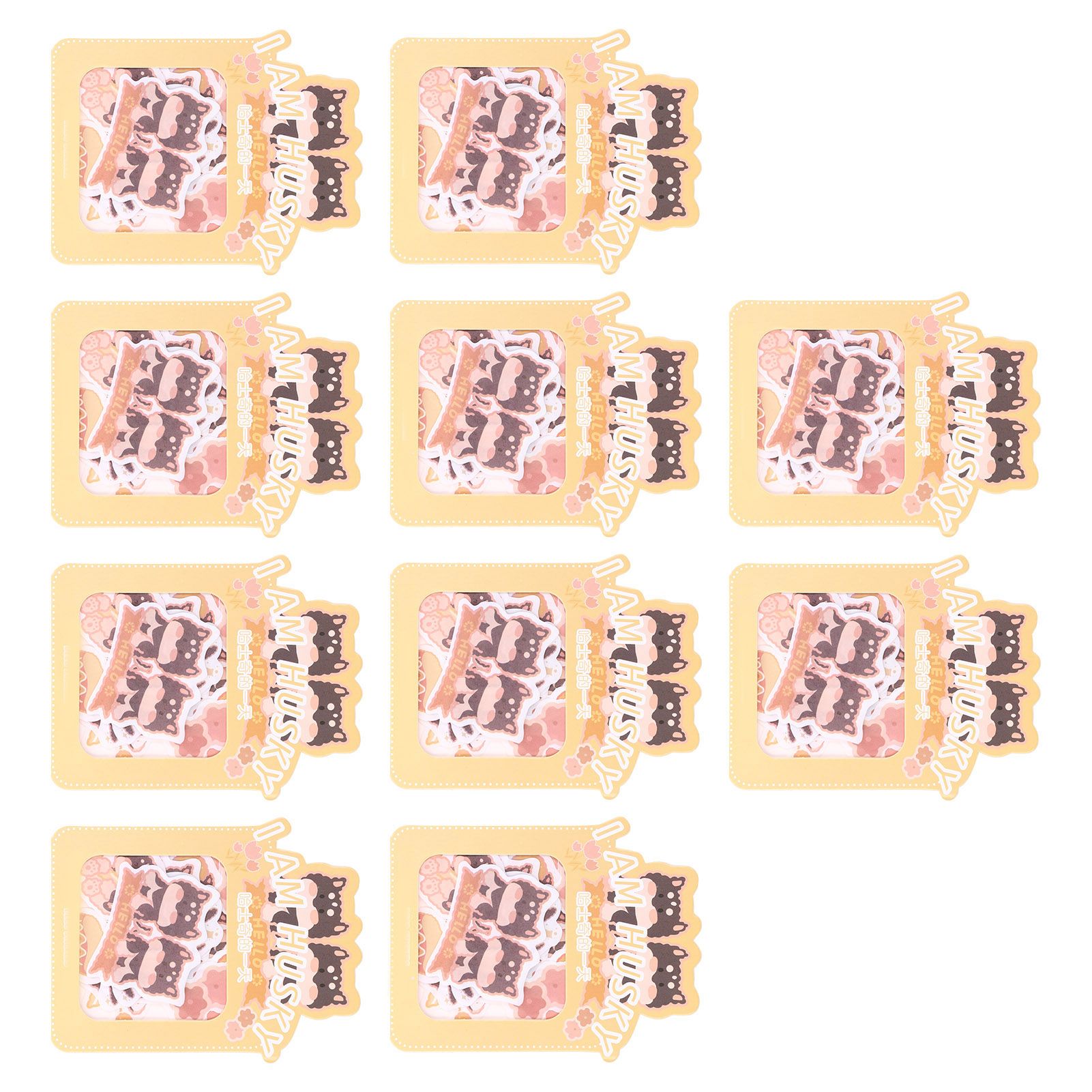 Sticker 10PCS EcoFriendly Paper Material Waterproof Dustproof Easy to Tear view 5