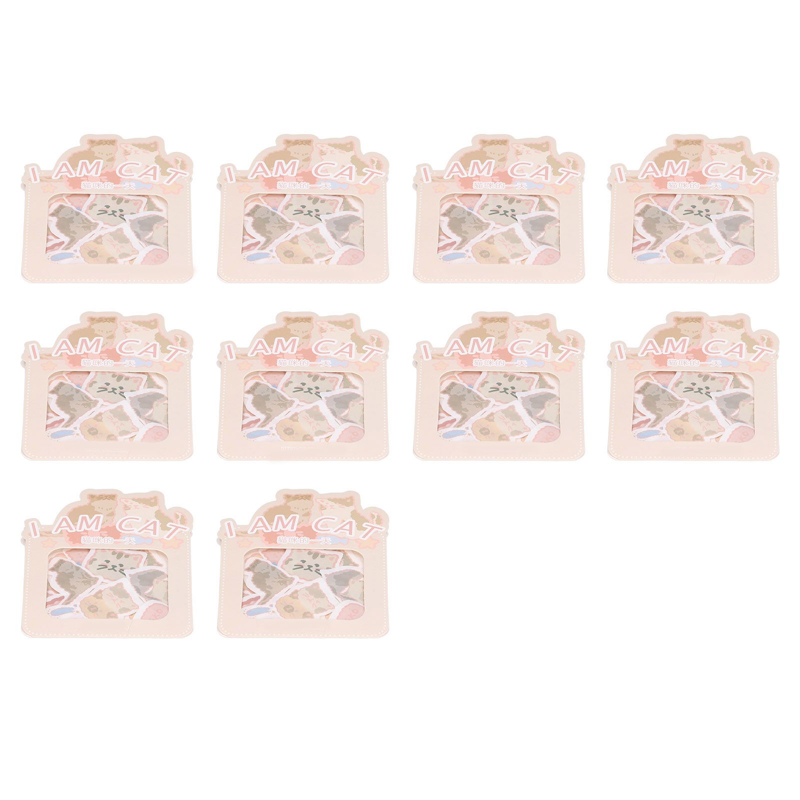 Sticker 10PCS EcoFriendly Paper Material Waterproof Dustproof Easy to Tear view 4