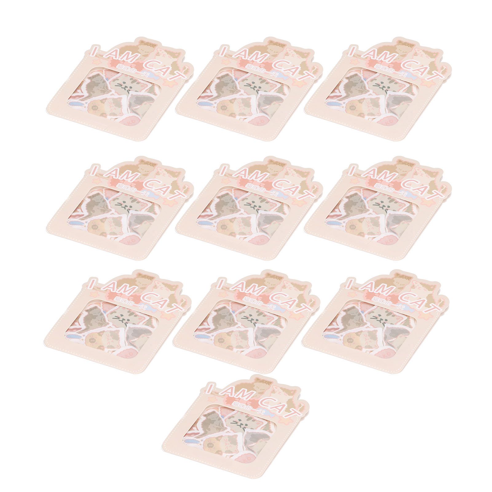 Sticker 10PCS EcoFriendly Paper Material Waterproof Dustproof Easy to Tear view 5