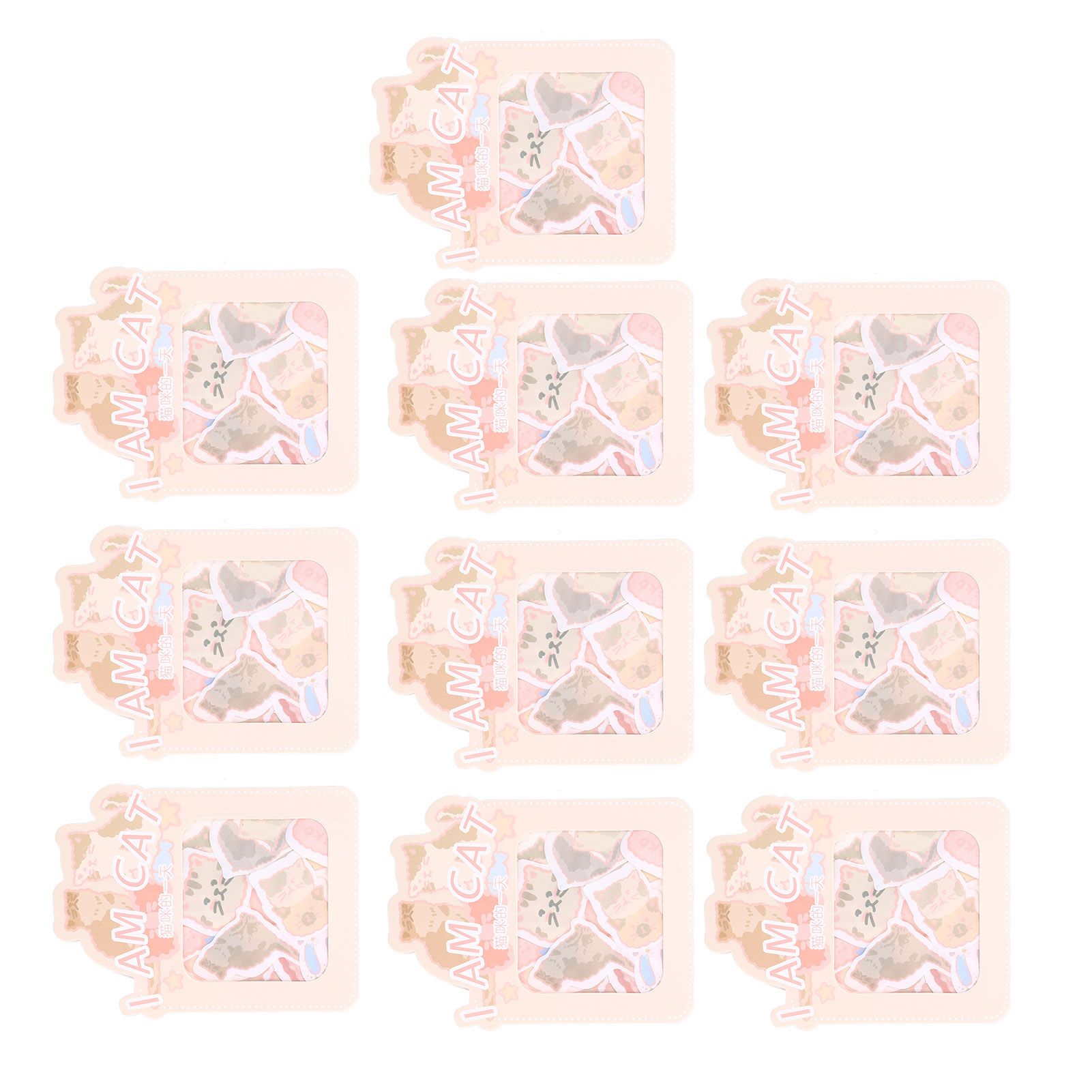 Sticker 10PCS EcoFriendly Paper Material Waterproof Dustproof Easy to Tear view 7
