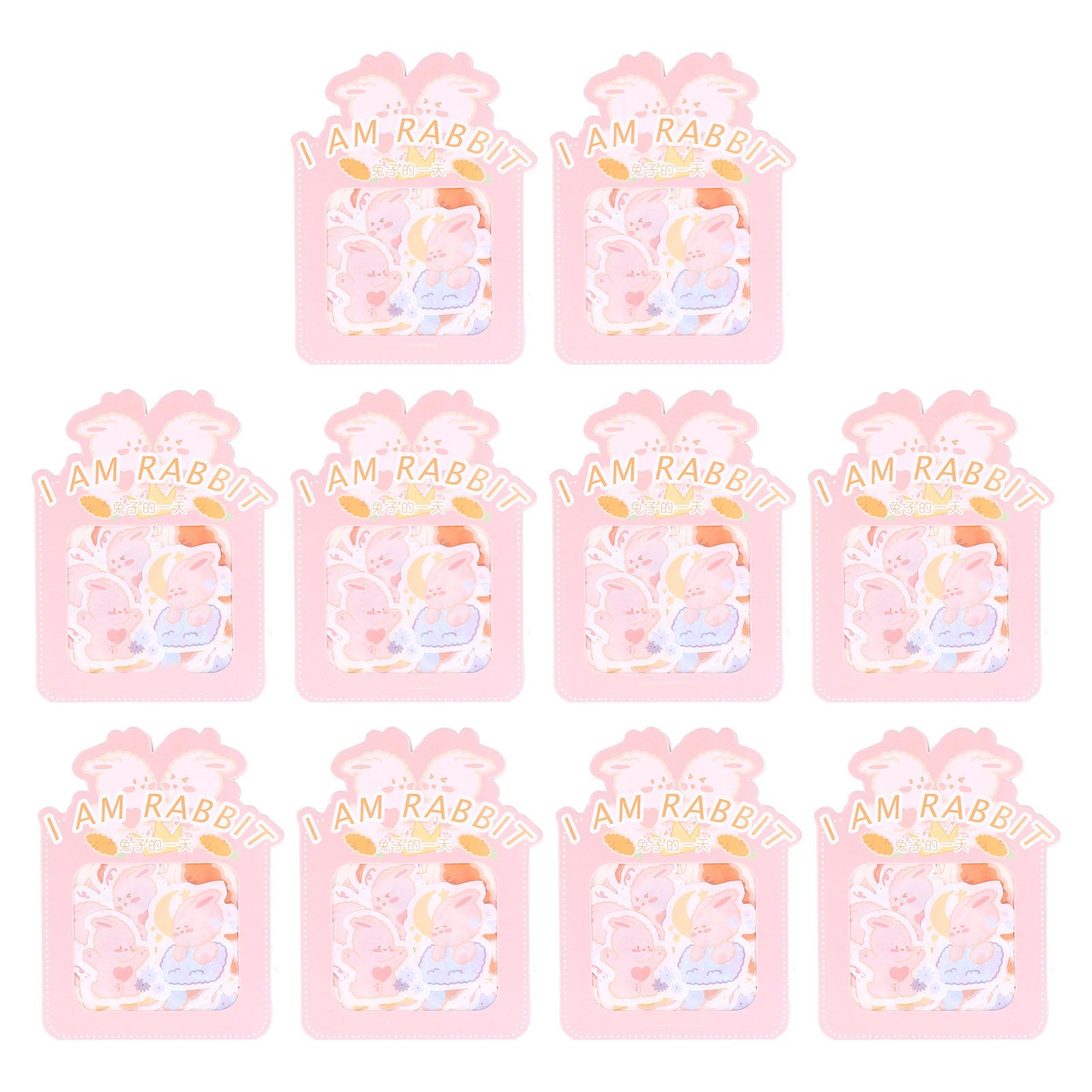 Sticker 10PCS EcoFriendly Paper Material Waterproof Dustproof Easy to Tear view 2