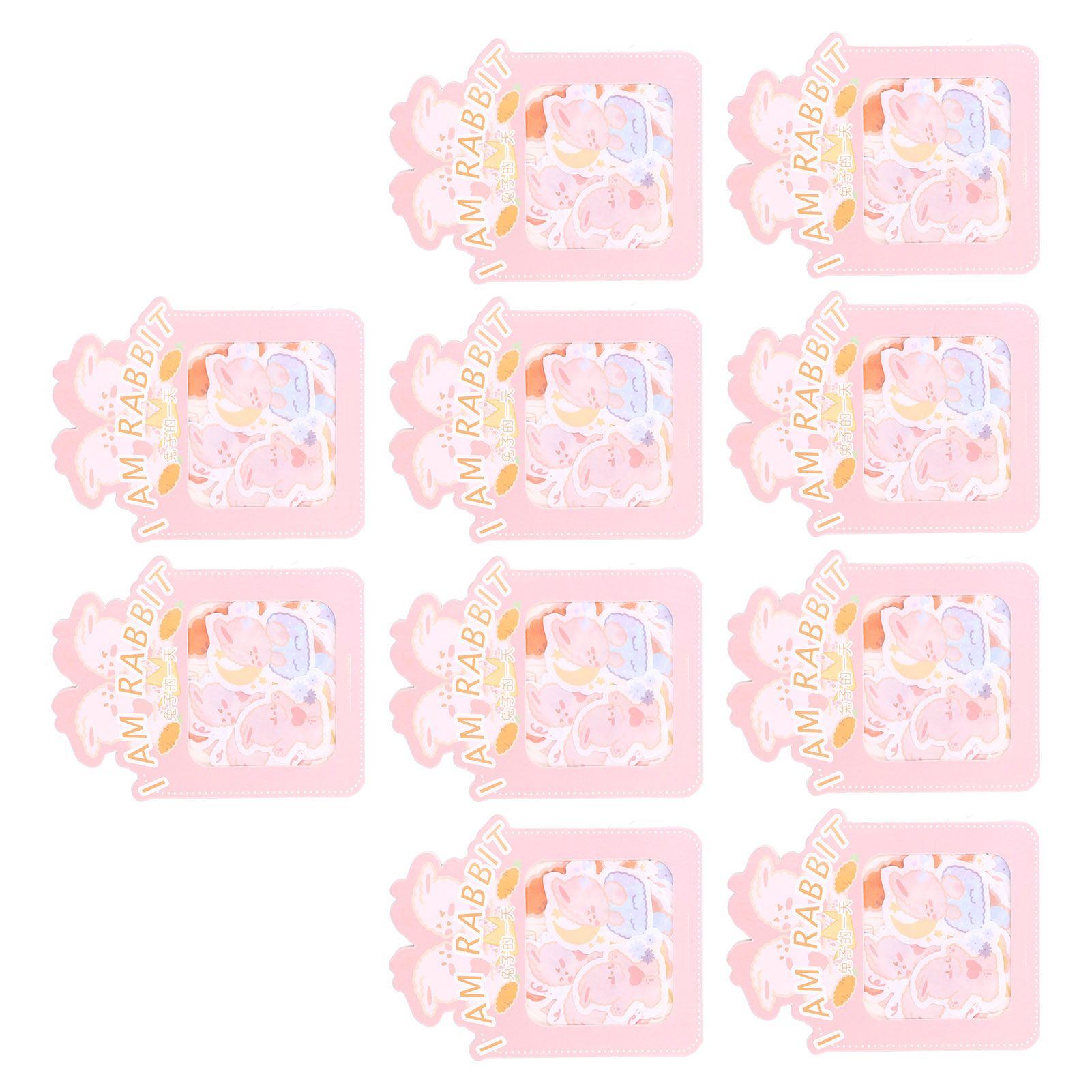 Sticker 10PCS EcoFriendly Paper Material Waterproof Dustproof Easy to Tear view 10