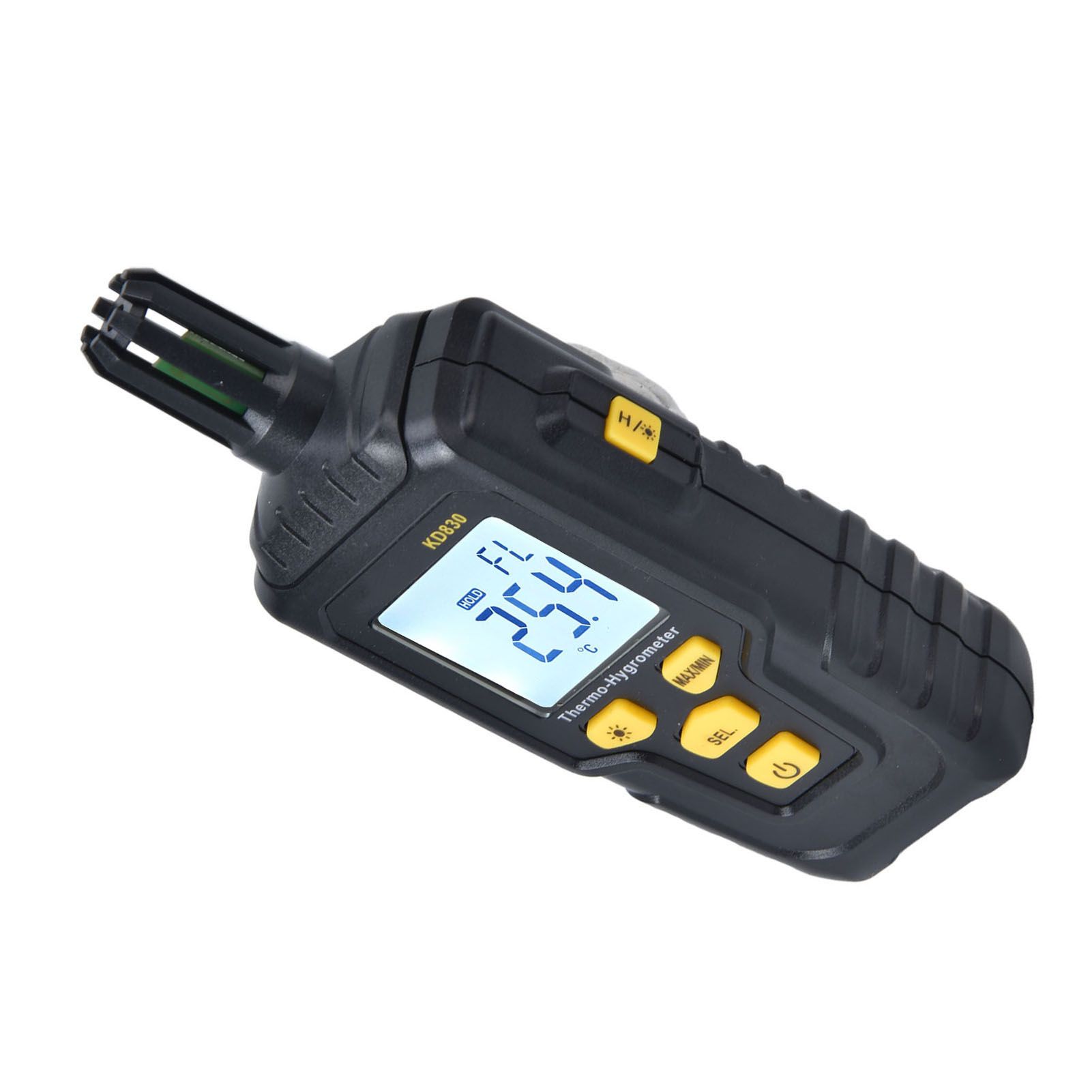 Digital Anemometer LCD Backlight Wind Speed Meter Temperature Humidity Tester view 9