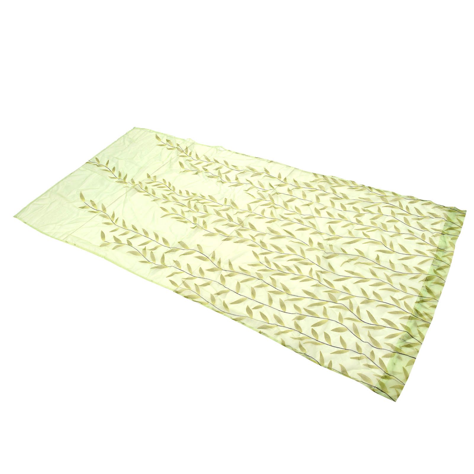 Voile Window Curtain Simple Leaves Printing Pattern Window Curtain for Family view 6
