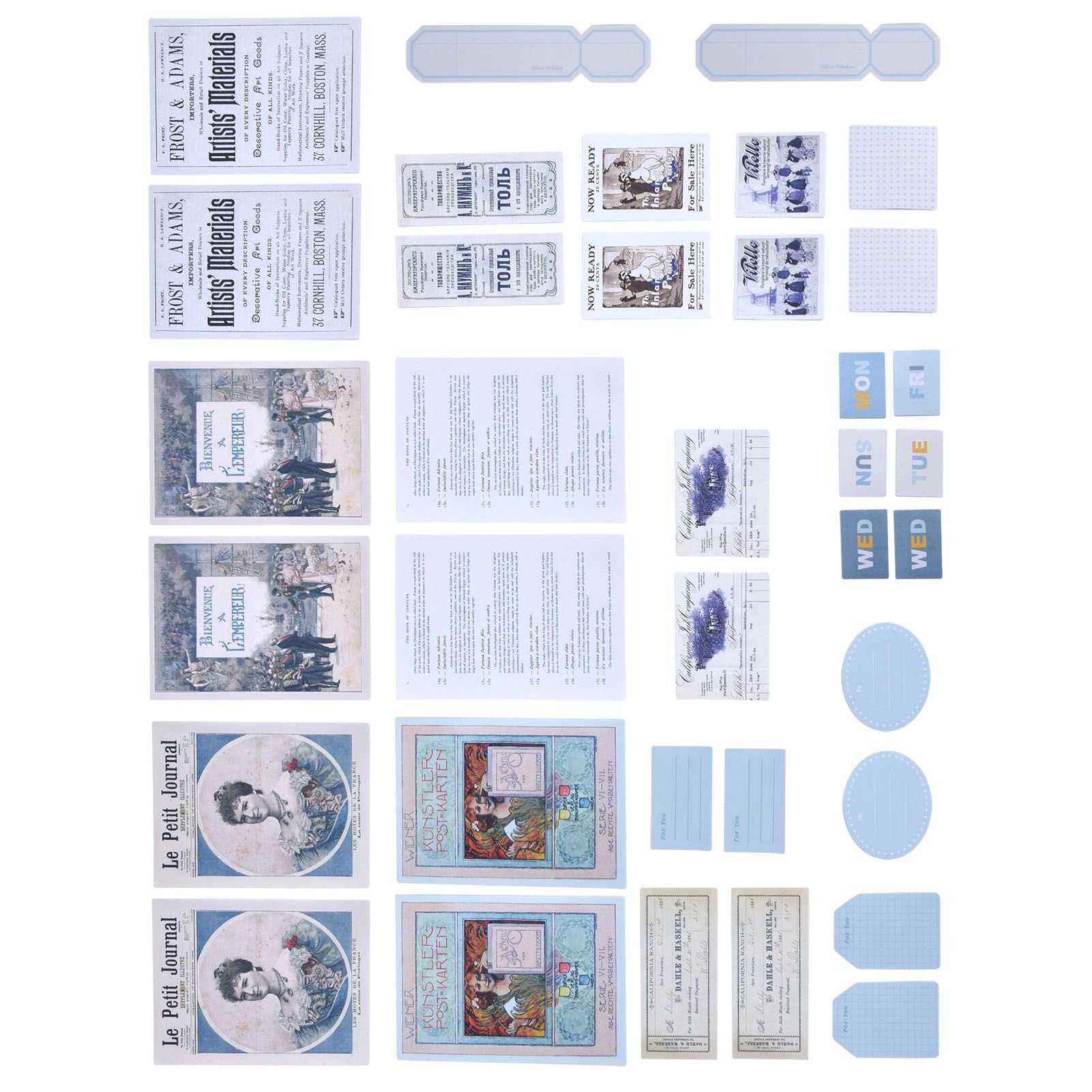 40Pcs Retro Stickers Waterproof Dustproof Easy to Tear Stickers for Laptop view 5