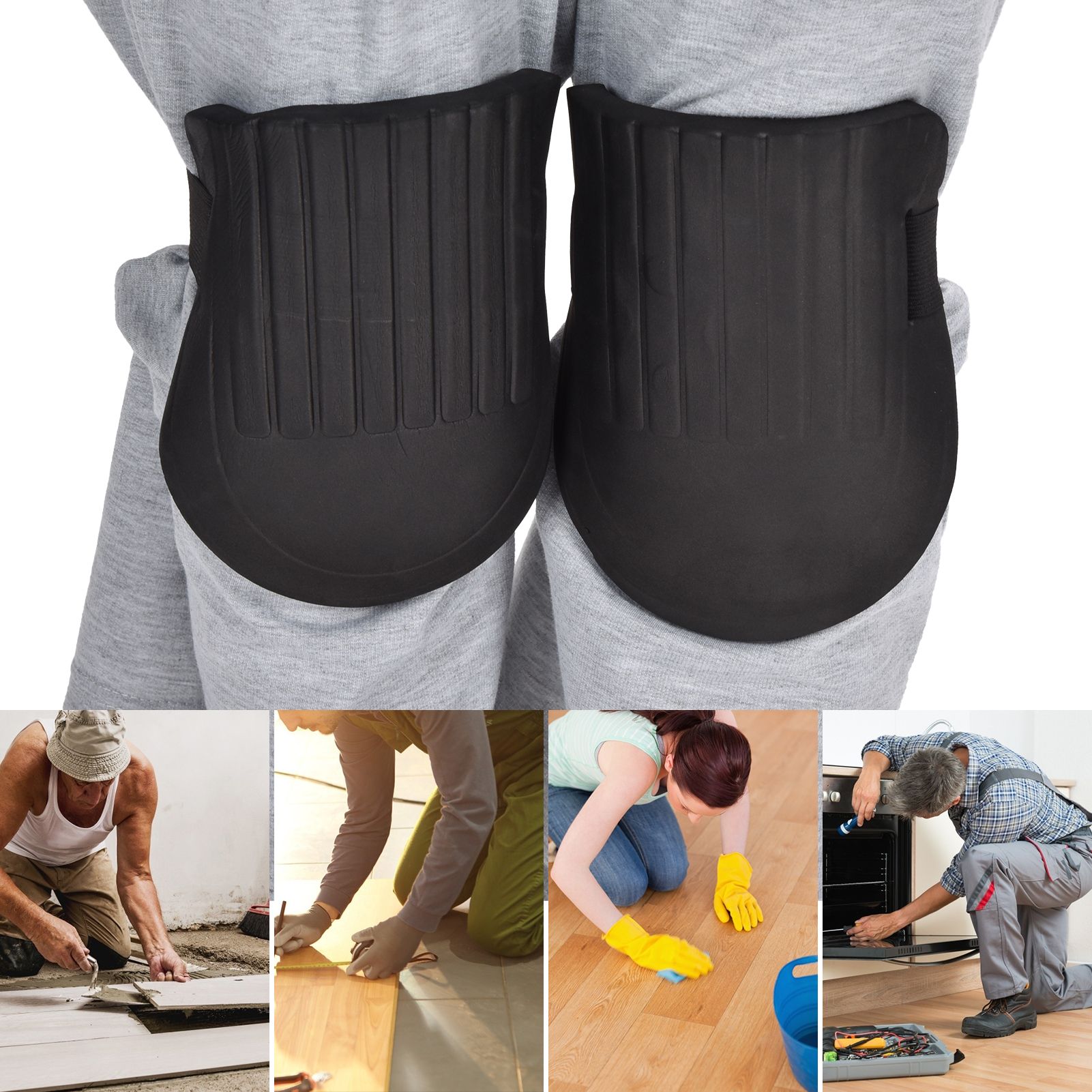 1 Pair Professional Kneeling Pad Sports Knee Pad Working Knee Protector for view 12