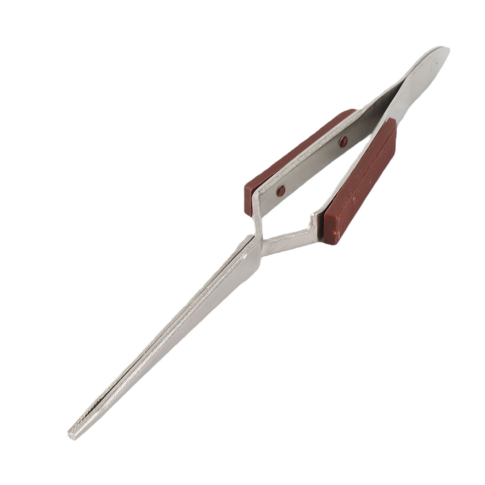 Cross‑Lock Jewelry Screw Tweezer with Handle Stainless Steel Jewelry Making view 3