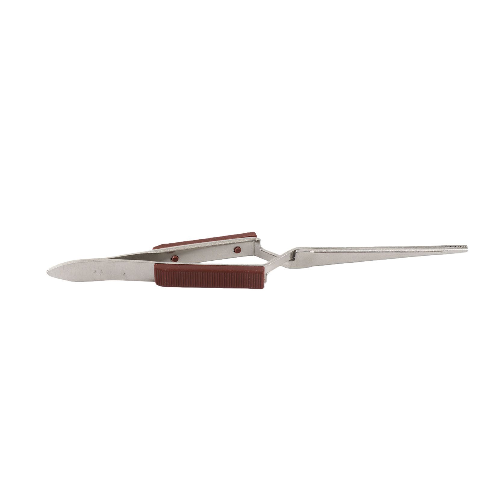 Cross‑Lock Jewelry Screw Tweezer with Handle Stainless Steel Jewelry Making view 6