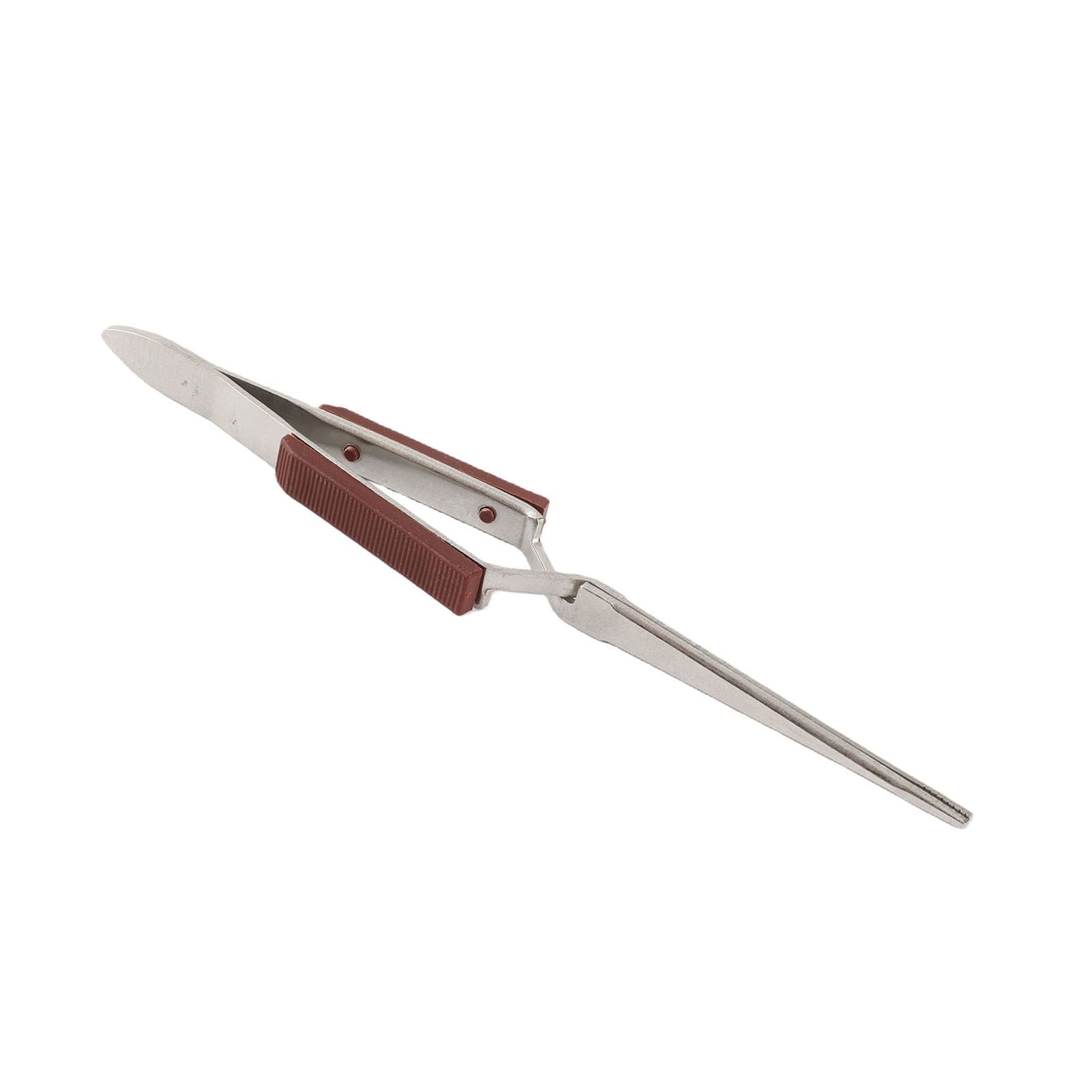 Cross‑Lock Jewelry Screw Tweezer with Handle Stainless Steel Jewelry Making view 9