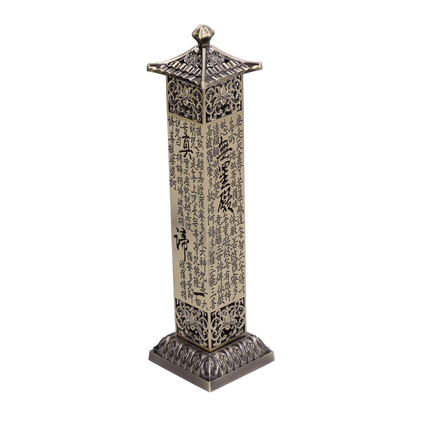 Antique Standing Incense Holder Incense Stick Burner Base for Home Decoration view 3