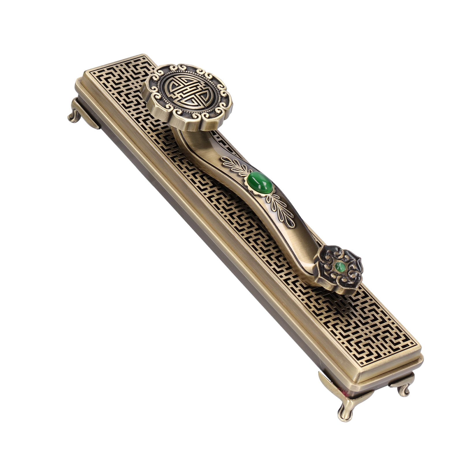 Metal Incense Holder Ruyi Antique Incense Stick Burner for Home Office Yoga view 6