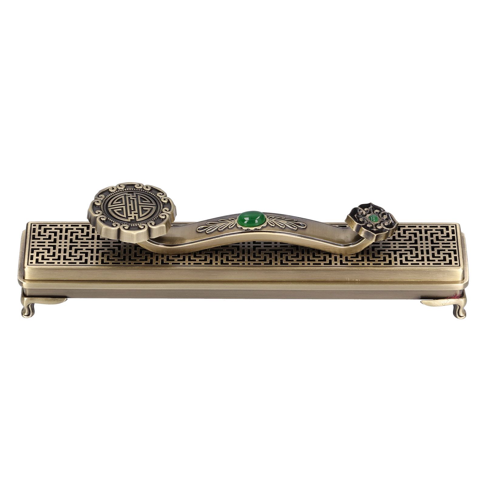 Metal Incense Holder Ruyi Antique Incense Stick Burner for Home Office Yoga view 8