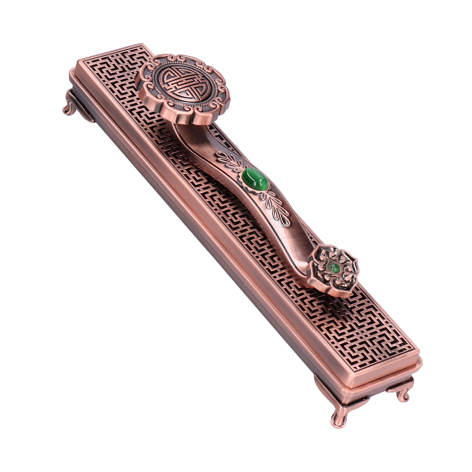 Metal Incense Holder Ruyi Antique Incense Stick Burner for Home Office Yoga view 5