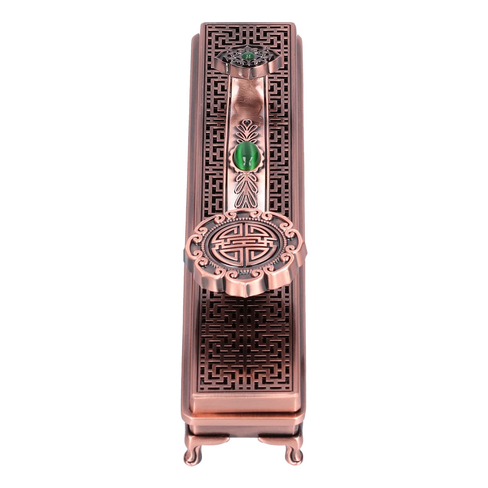 Metal Incense Holder Ruyi Antique Incense Stick Burner for Home Office Yoga view 7