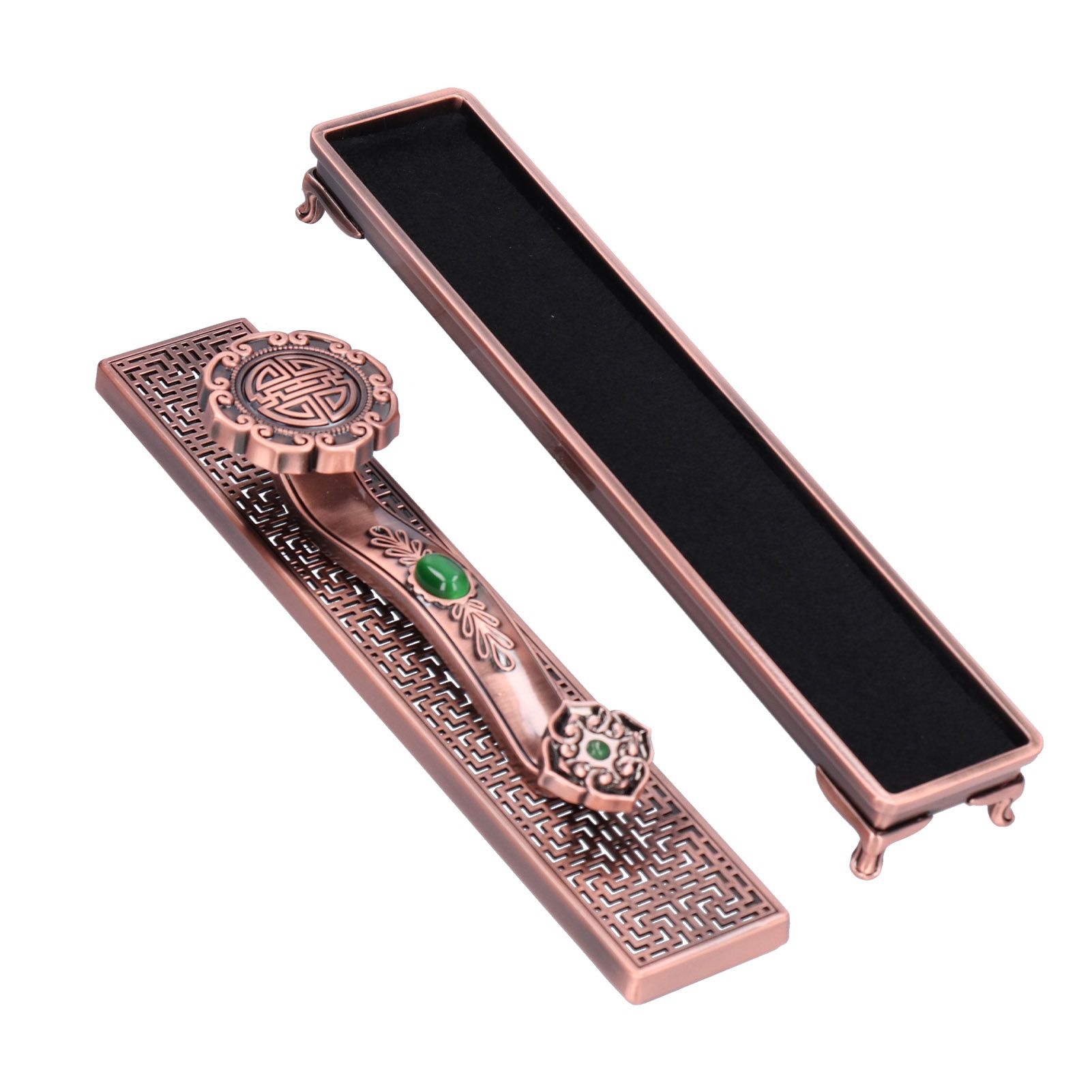 Metal Incense Holder Ruyi Antique Incense Stick Burner for Home Office Yoga view 10