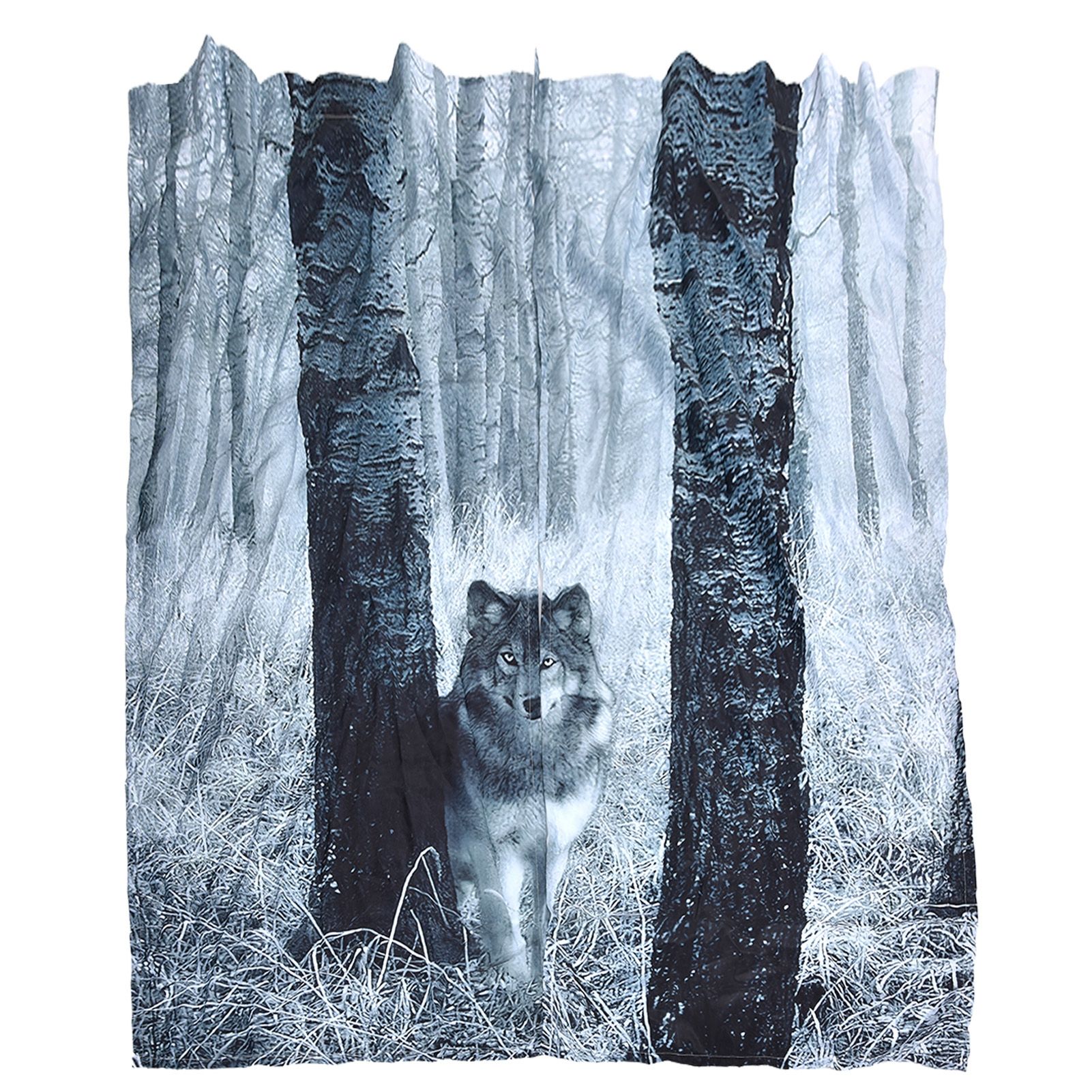 2Pcs Blackout Curtain Soft Dirt Resistant Shade Curtain Window Drapes for view 9