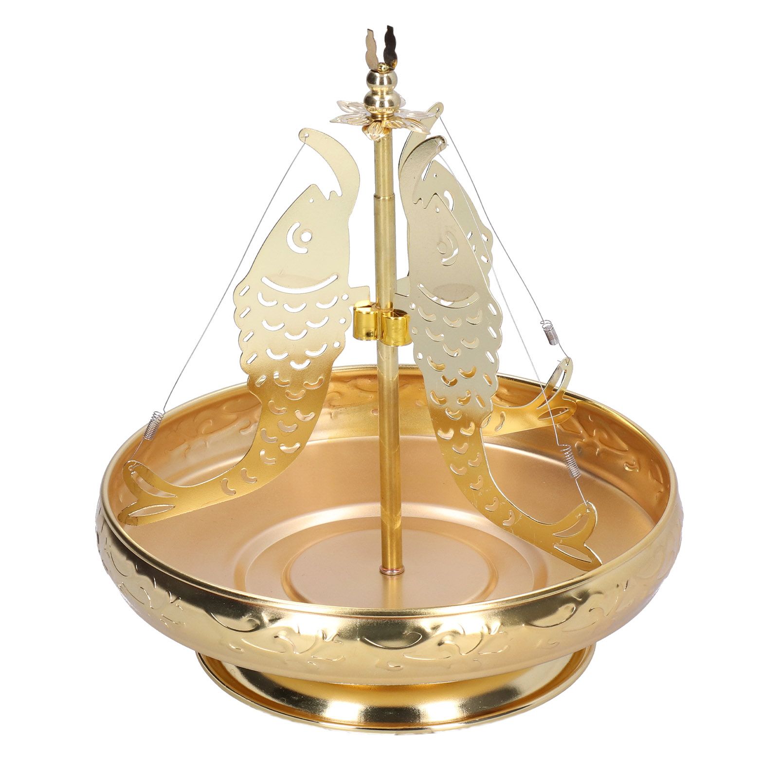 Incense Coil Holder Stainless Steel Gold Mosquito Coil Holder Incense Holder view 2