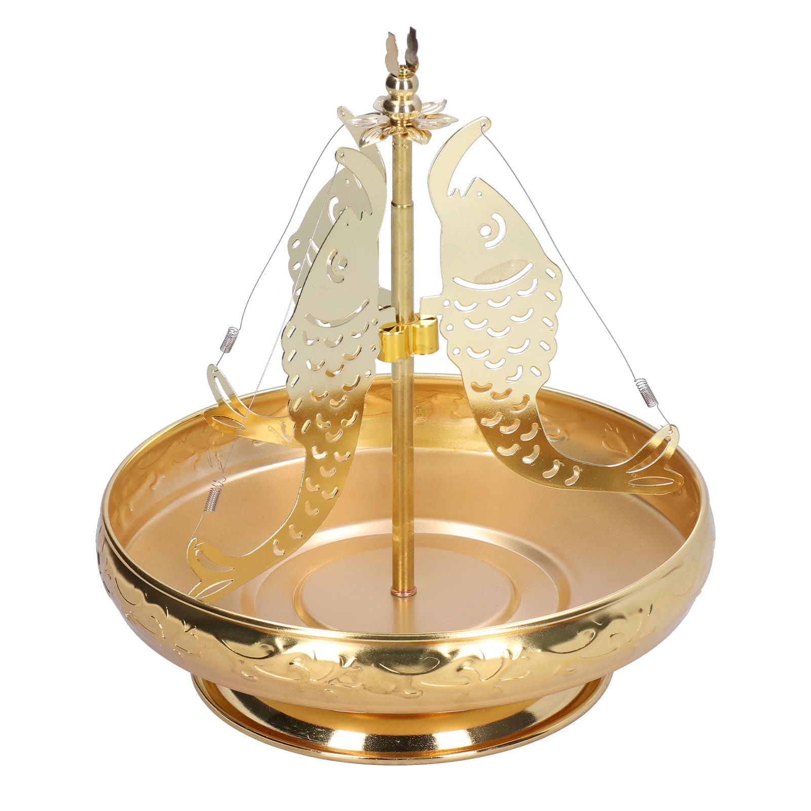 Incense Coil Holder Stainless Steel Gold Mosquito Coil Holder Incense Holder view 4