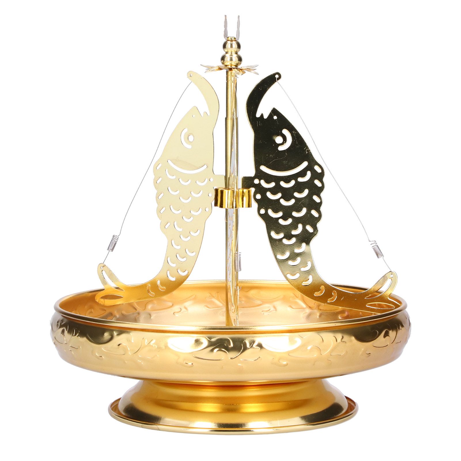 Incense Coil Holder Stainless Steel Gold Mosquito Coil Holder Incense Holder view 5
