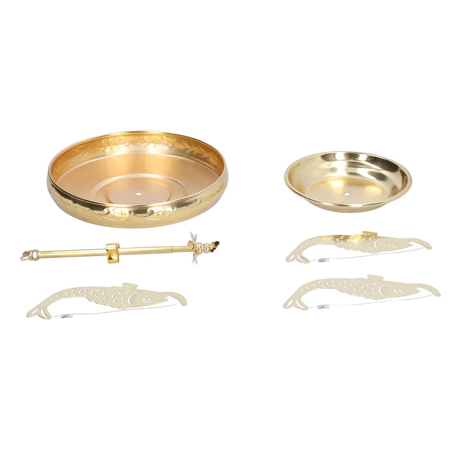 Incense Coil Holder Stainless Steel Gold Mosquito Coil Holder Incense Holder view 9