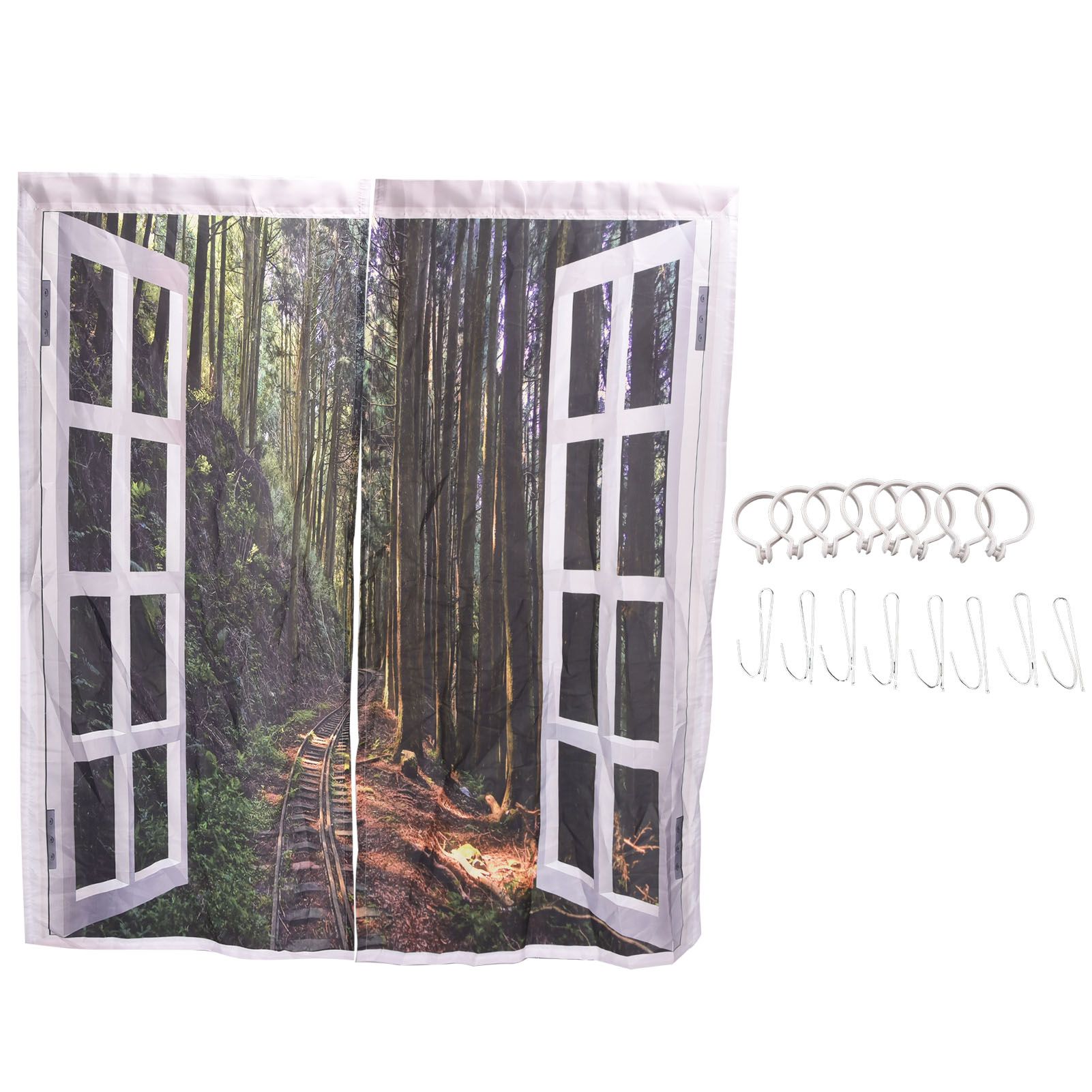 Blackout Curtains Window Curtain Panels Decorative Curtains for Bedroom Living view 2