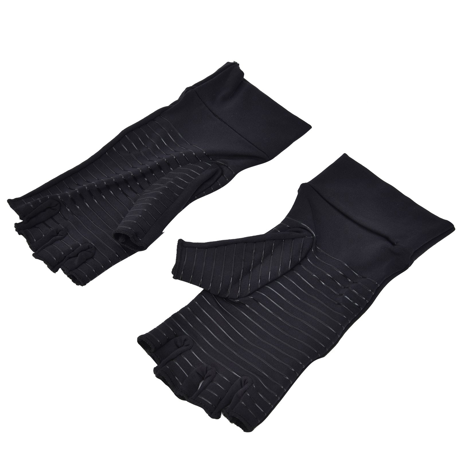 Copper Arthritis Compression Gloves Pain Relieving Half Finger Recovery Gloves view 7