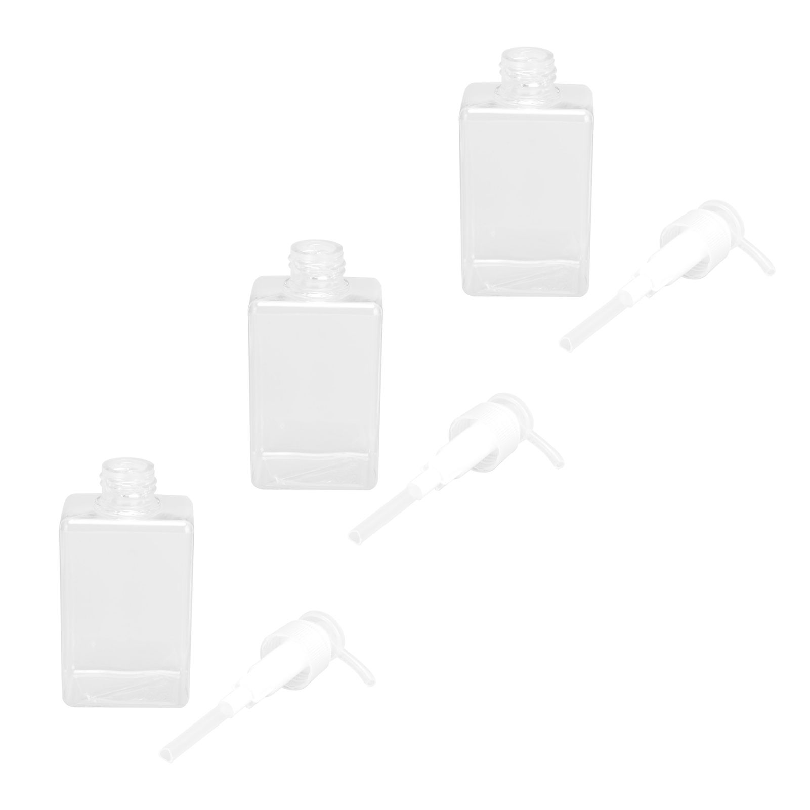 3PCS 150ml Pump Bottles Empty Liquid Hand Soap Containers Plastic Press view 5