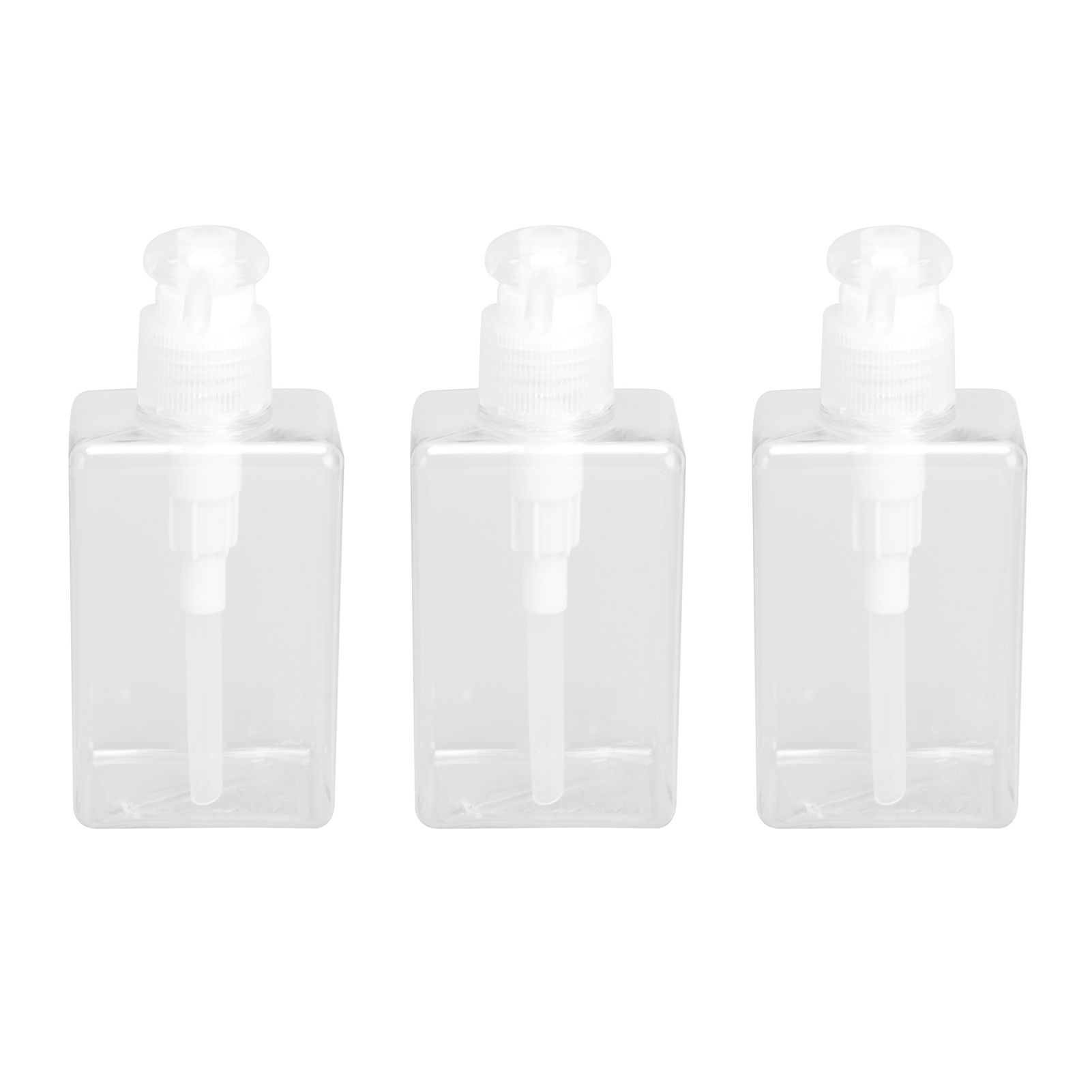 3PCS 150ml Pump Bottles Empty Liquid Hand Soap Containers Plastic Press view 7