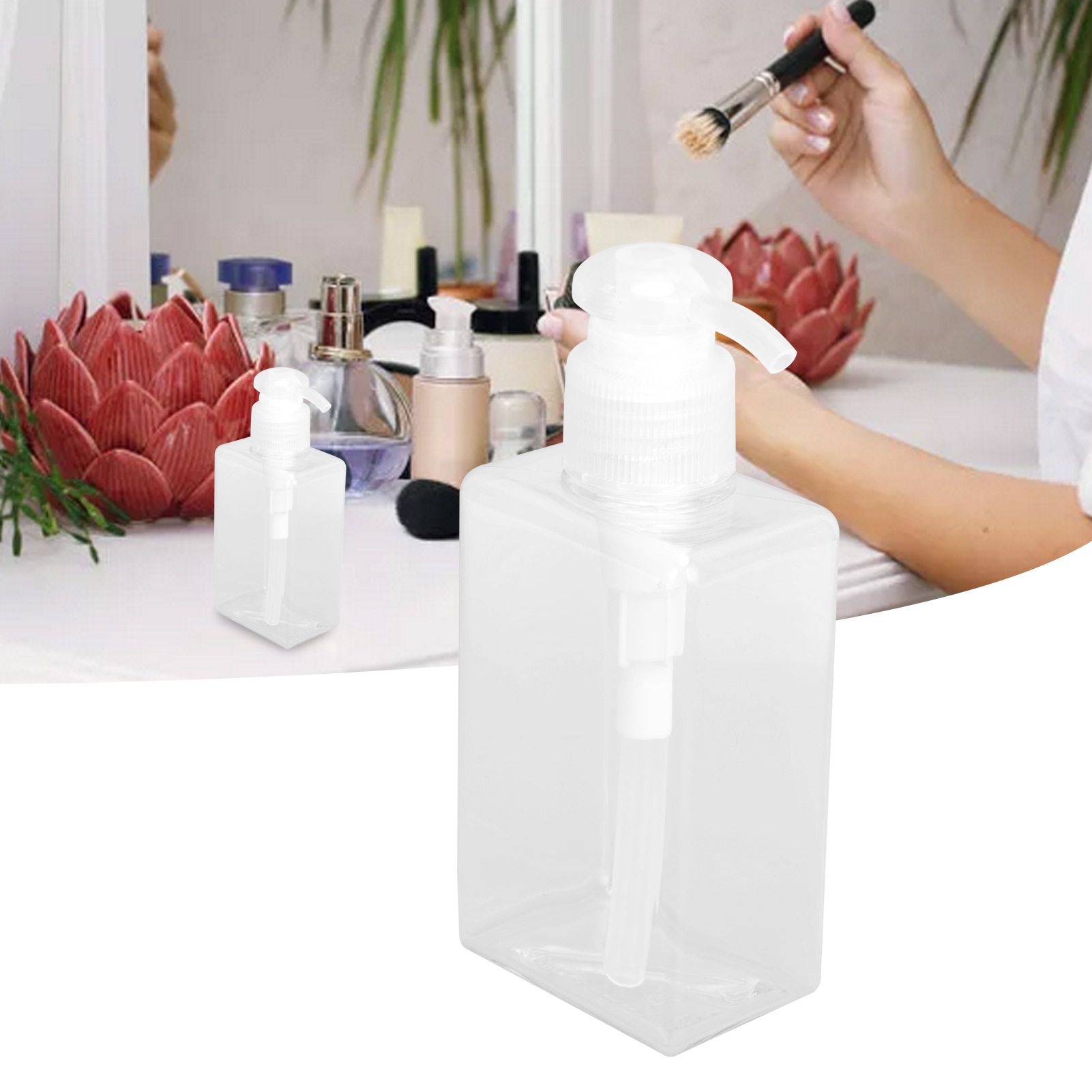 3PCS 150ml Pump Bottles Empty Liquid Hand Soap Containers Plastic Press view 12