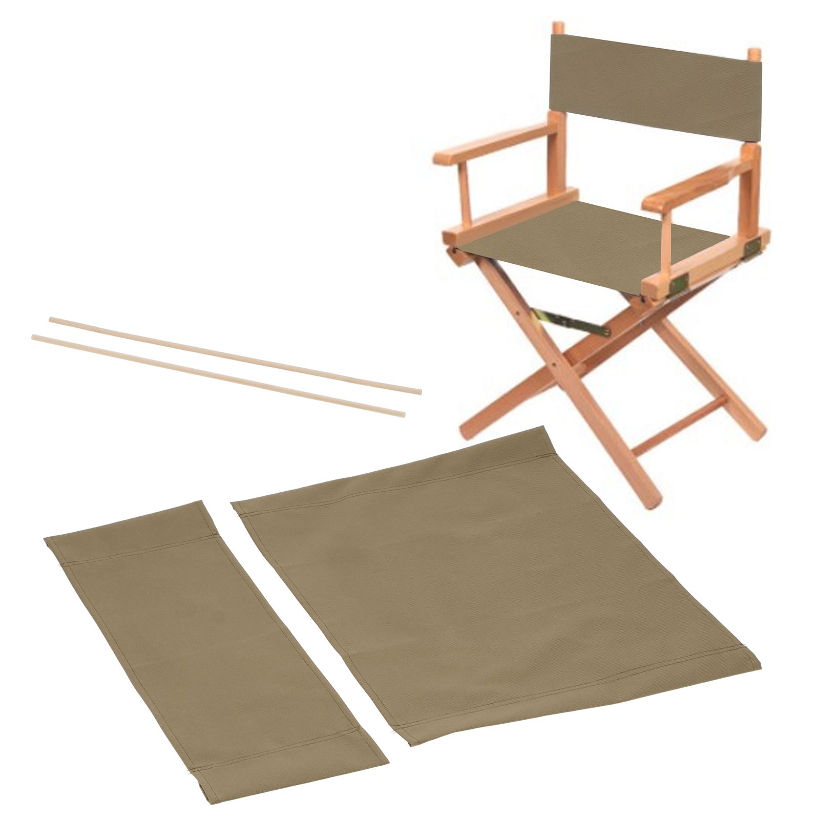 Chair Cover Dustproof Waterproof Oxford Cloth Replacement Cover for Director view 12