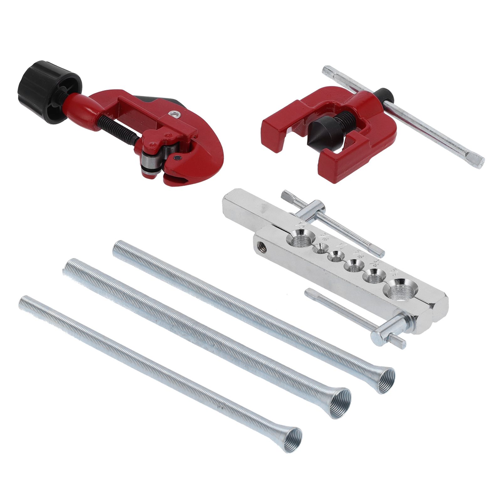 6PCS Flaring Tool Kit Tube Expander Spring Reamer Tube Cutter for Copper view 4