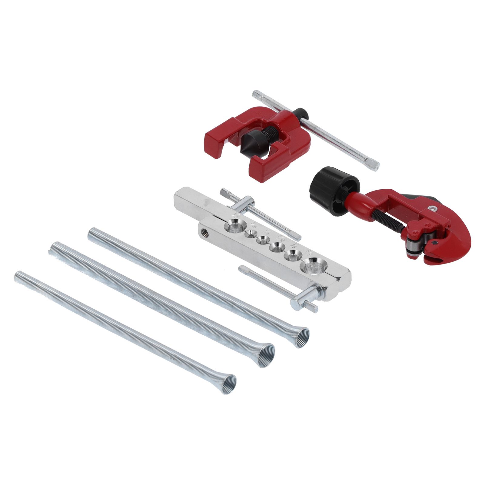 6PCS Flaring Tool Kit Tube Expander Spring Reamer Tube Cutter for Copper view 5