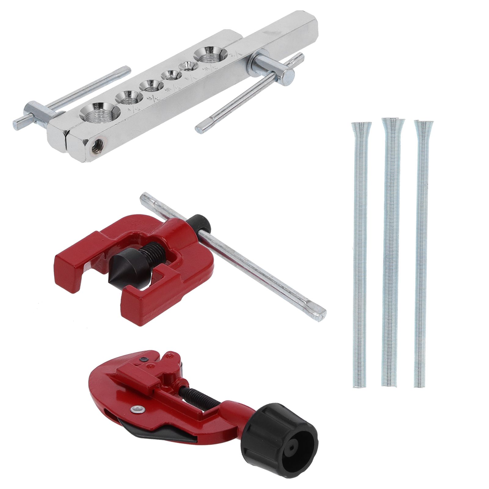 6PCS Flaring Tool Kit Tube Expander Spring Reamer Tube Cutter for Copper view 10