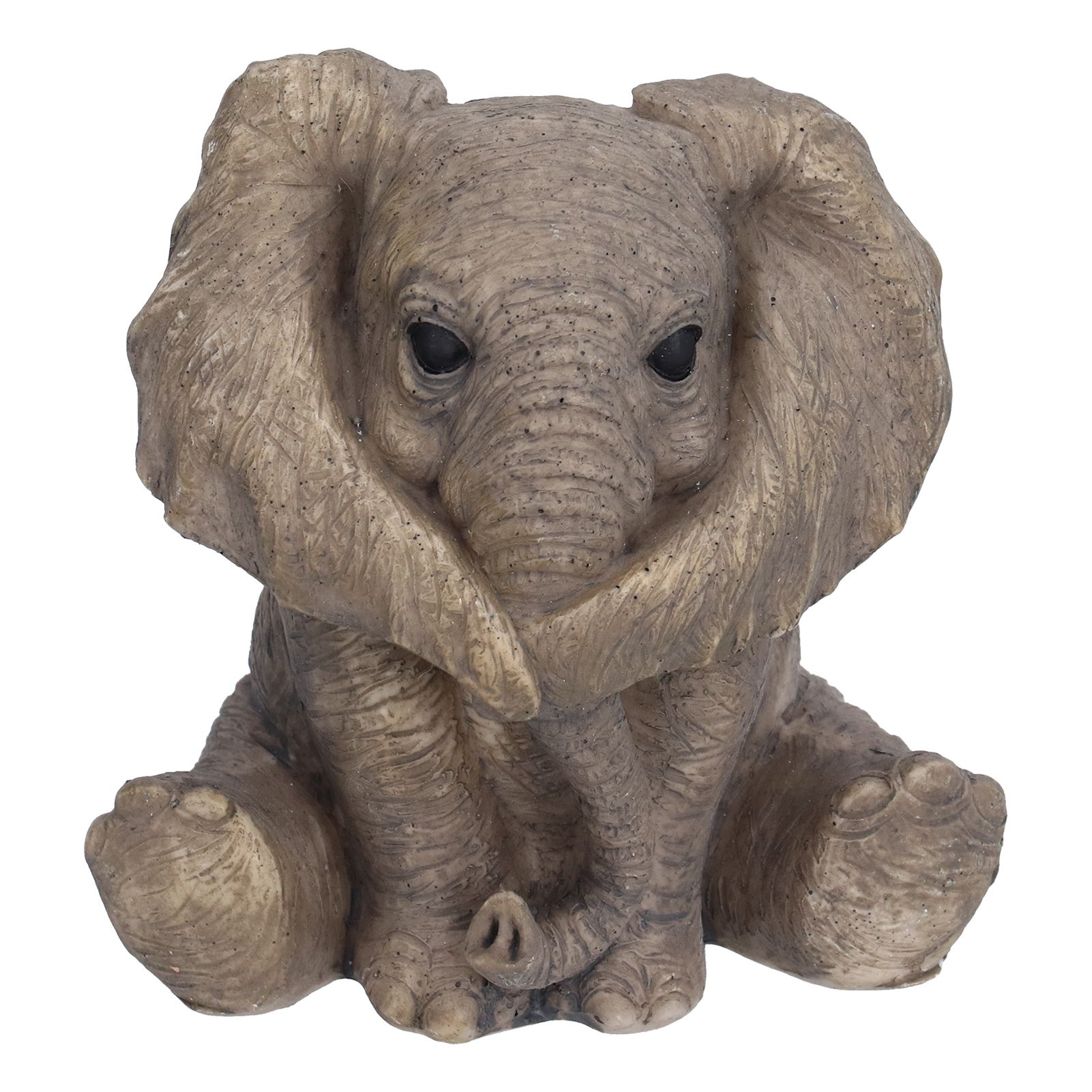 Resin Elephant Statue Crafts Cute Elephant Ornament Home Decoration for Living
