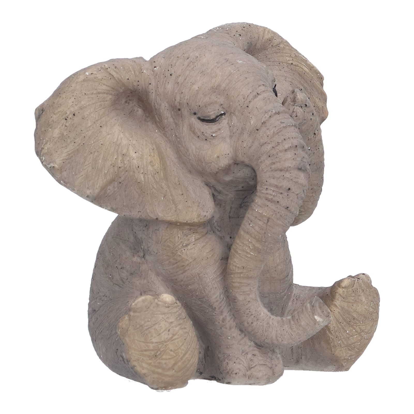 Resin Elephant Statue Crafts Cute Elephant Ornament Home Decoration for Living