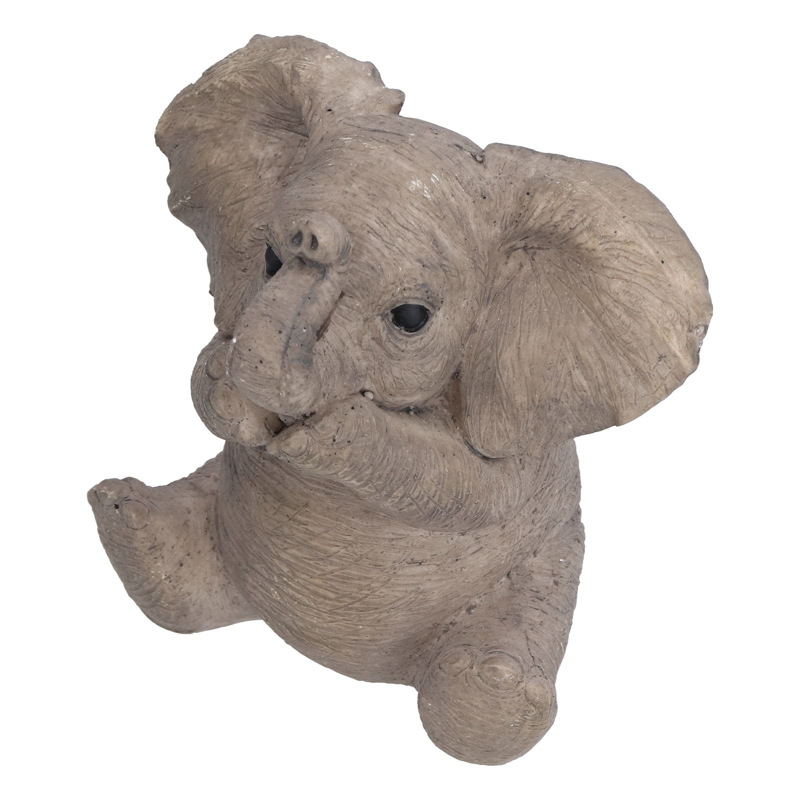 Resin Elephant Statue Crafts Cute Elephant Ornament Home Decoration for Living