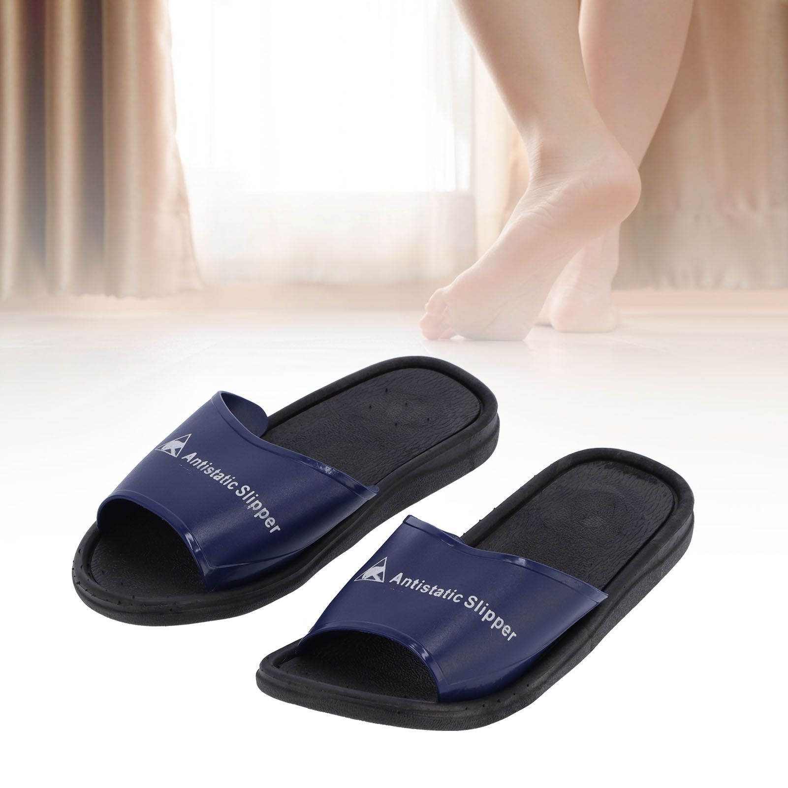 AntiStatic PVC Slippers DustProof Working Sandals Shoes for Home Bathroom view 11