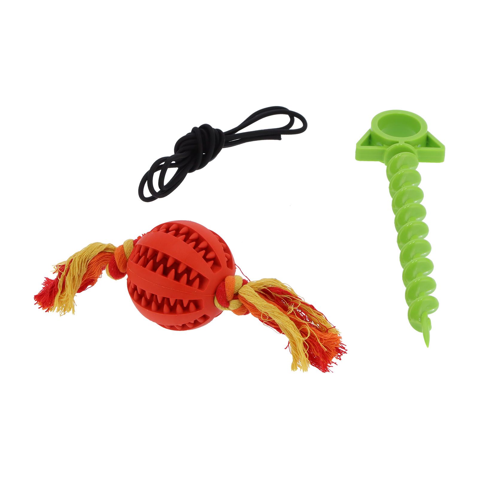 Dog Molar Toys Rubber Pets Teeth Cleaning Tool for Dogs Playing Cleaning