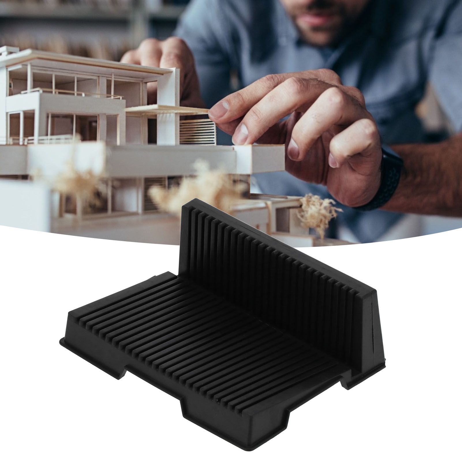AntiStatic LShaped Bracket Plasctic Rack Printed Circuit Board Rack for Home view 12