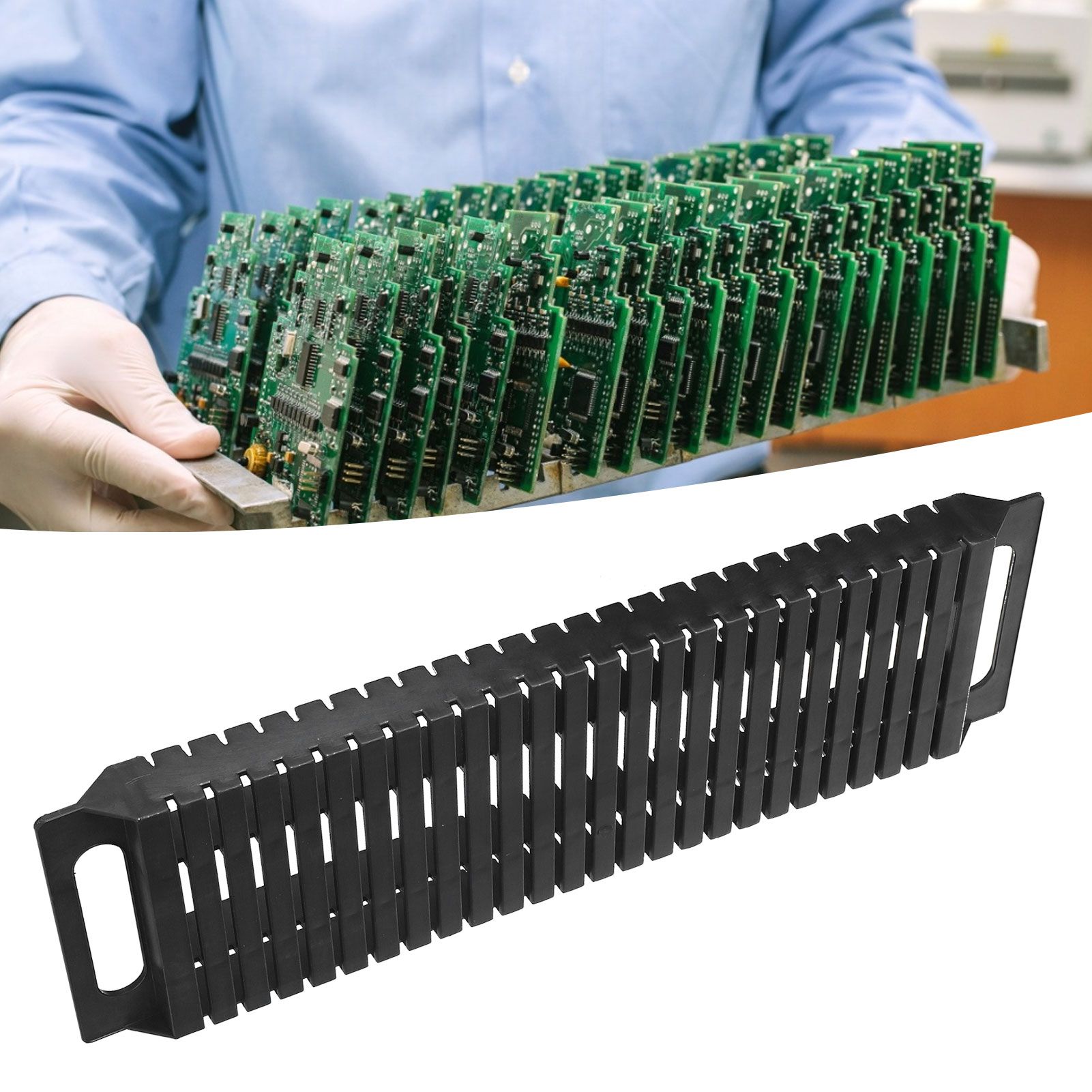 Electrostatic Prevention Printed Circuit Board Drying Rack 25-Slot Circuit view 12