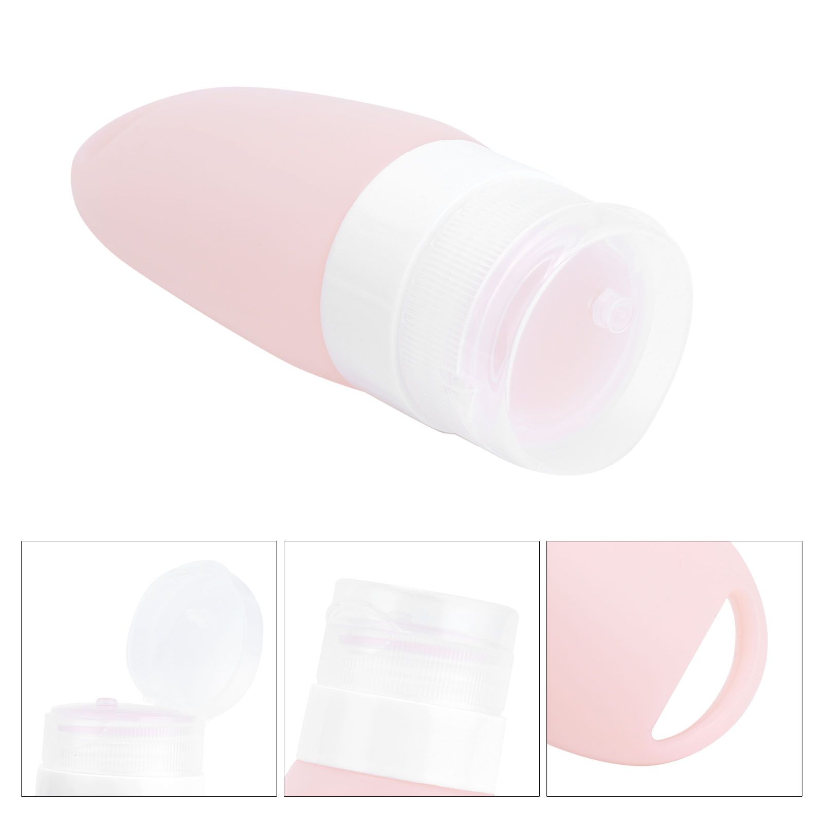 Silicone Bottle Portable Empty Shampoo Lotion Bottle Container for Outdoor view 9