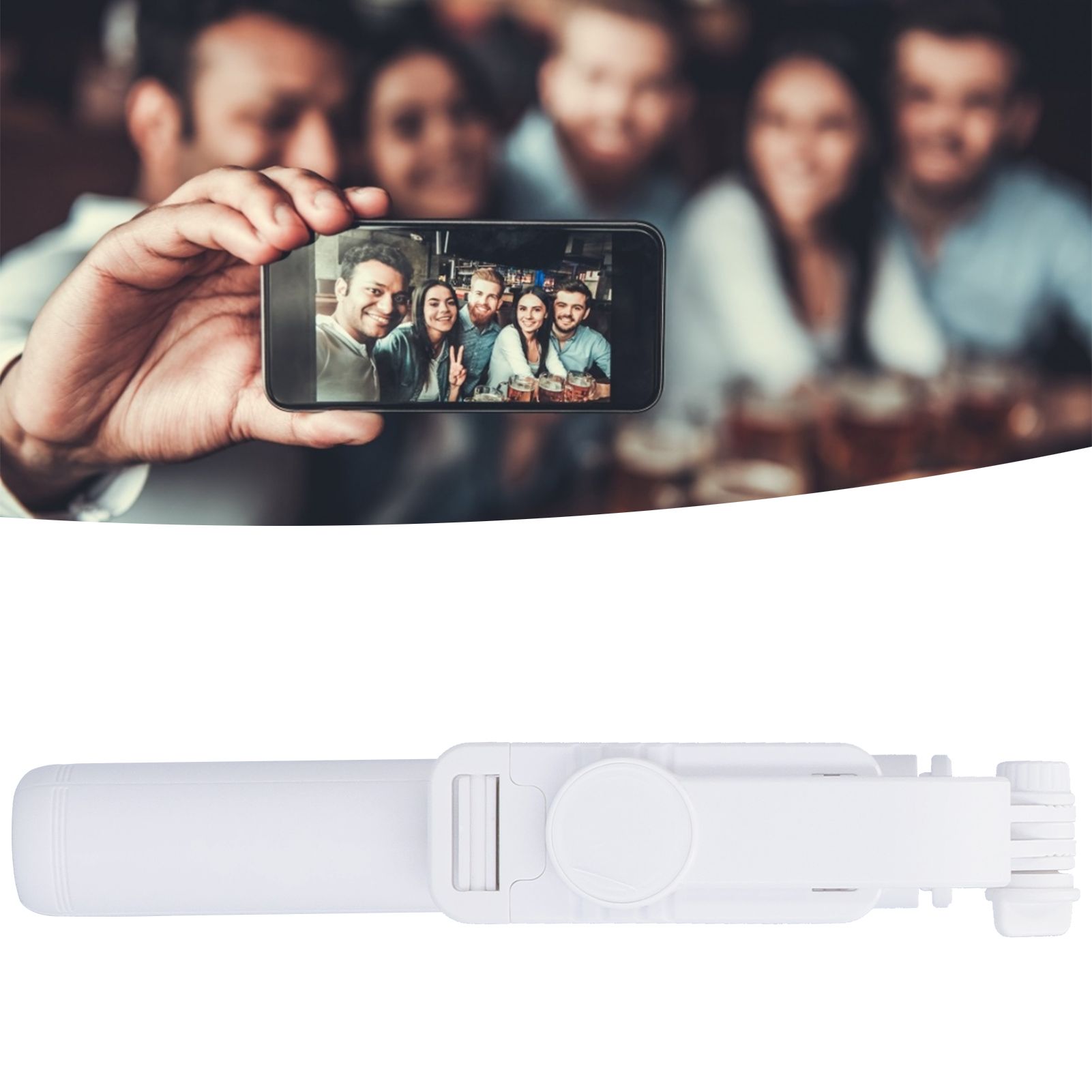 103cm/40.6in Tripod Selfie Stick Aluminum Alloy Cellphone Selfie Stick for view 11