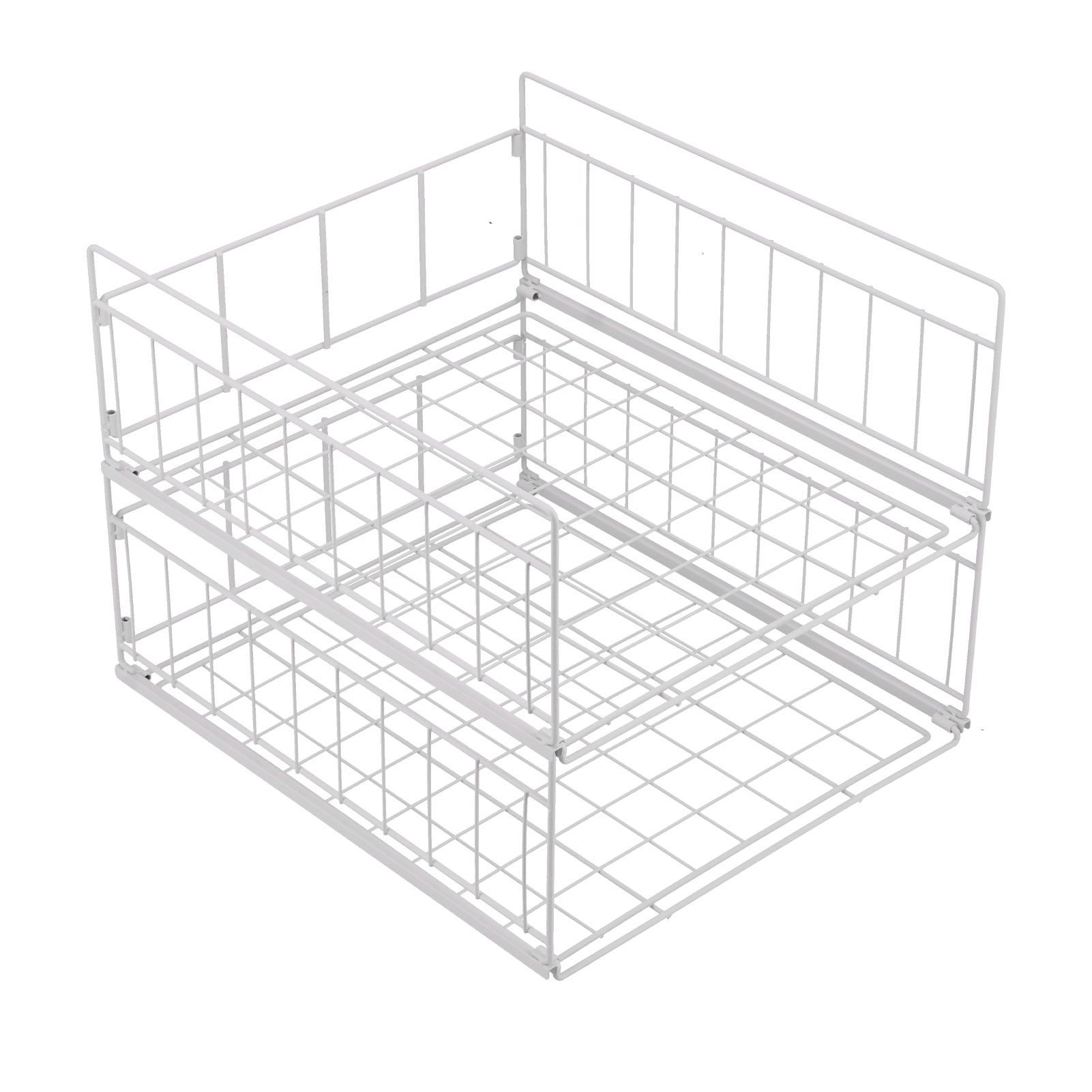 Kitchen Storage Shelf Detachable Wardrobe Dish Drying Rack Shelf Tableware view 2