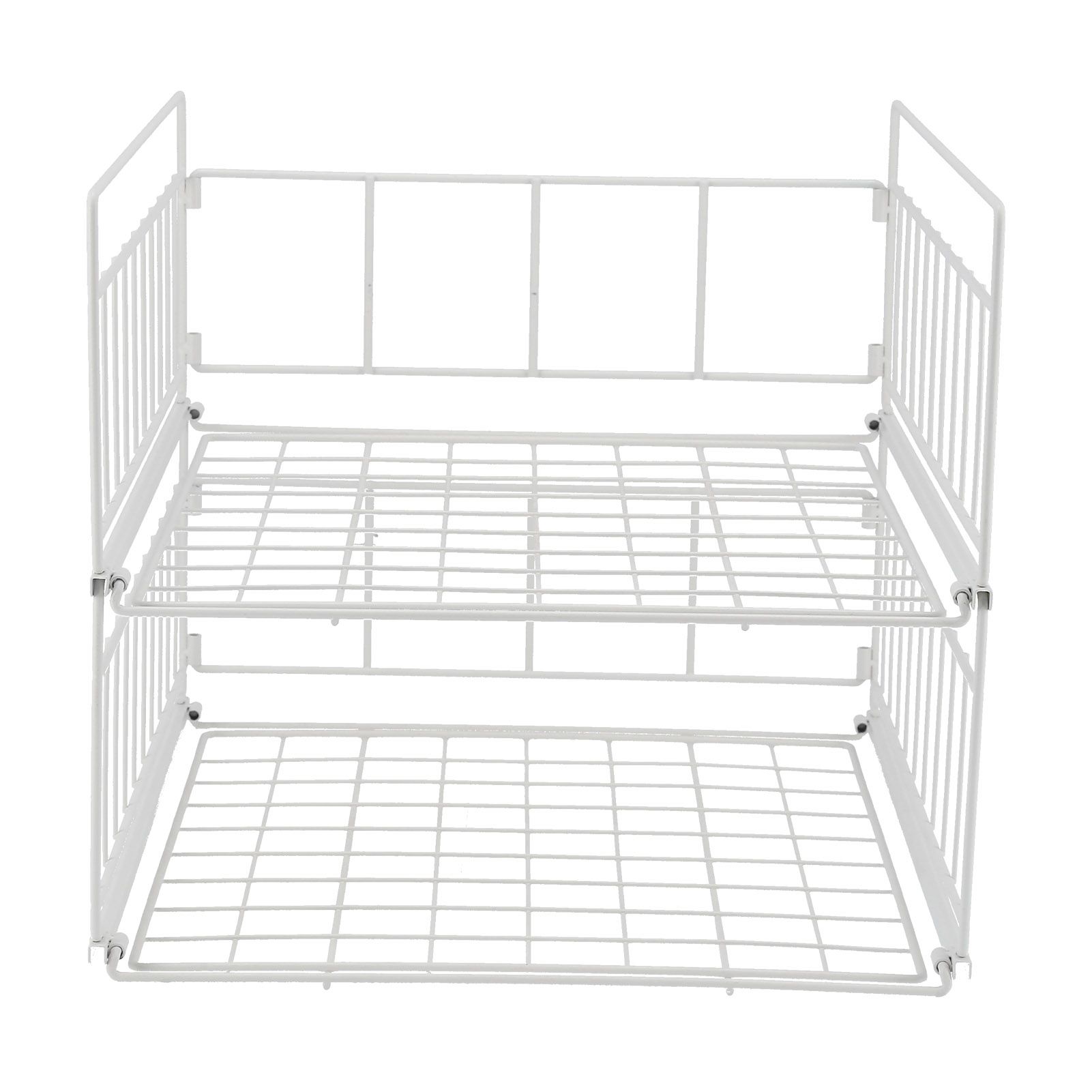 Kitchen Storage Shelf Detachable Wardrobe Dish Drying Rack Shelf Tableware view 6