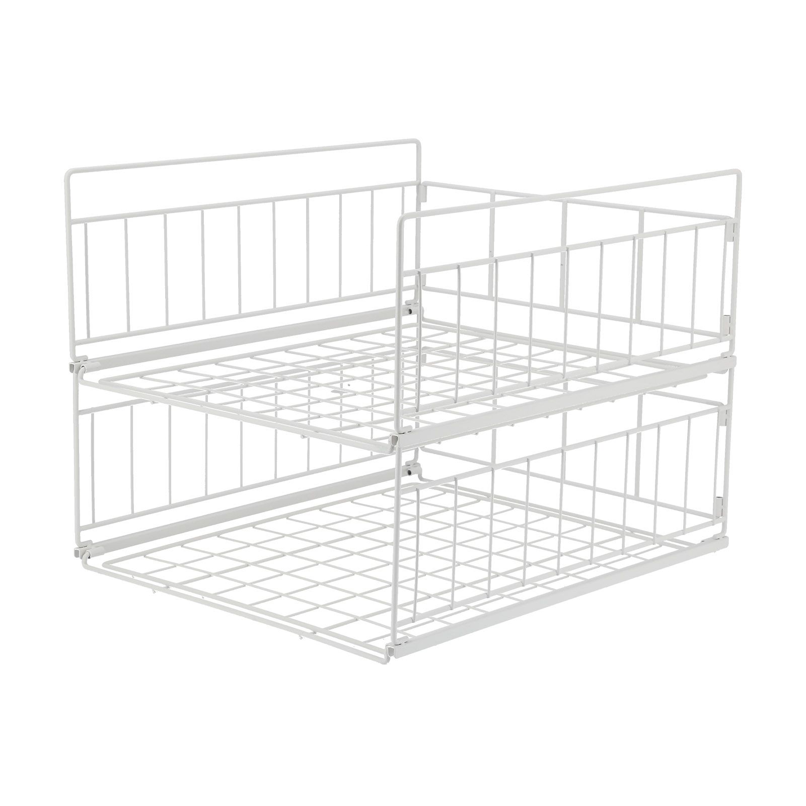 Kitchen Storage Shelf Detachable Wardrobe Dish Drying Rack Shelf Tableware view 7