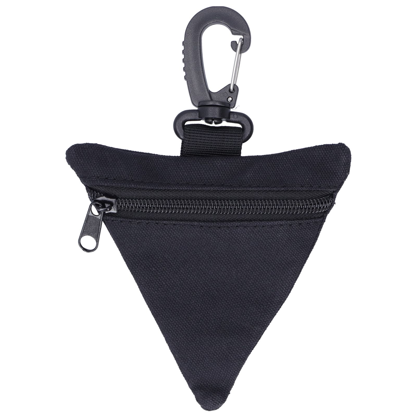 Portable Coin Purse Oxford Cloth Outdoor Triangular Money Key Storage Waist view 2